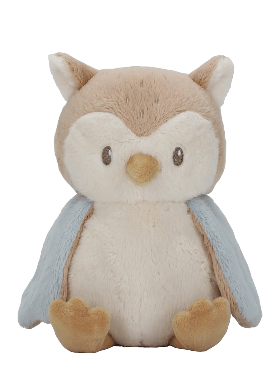 Little Dutch - Cuddly toy owl Forest Friends - blue - 1