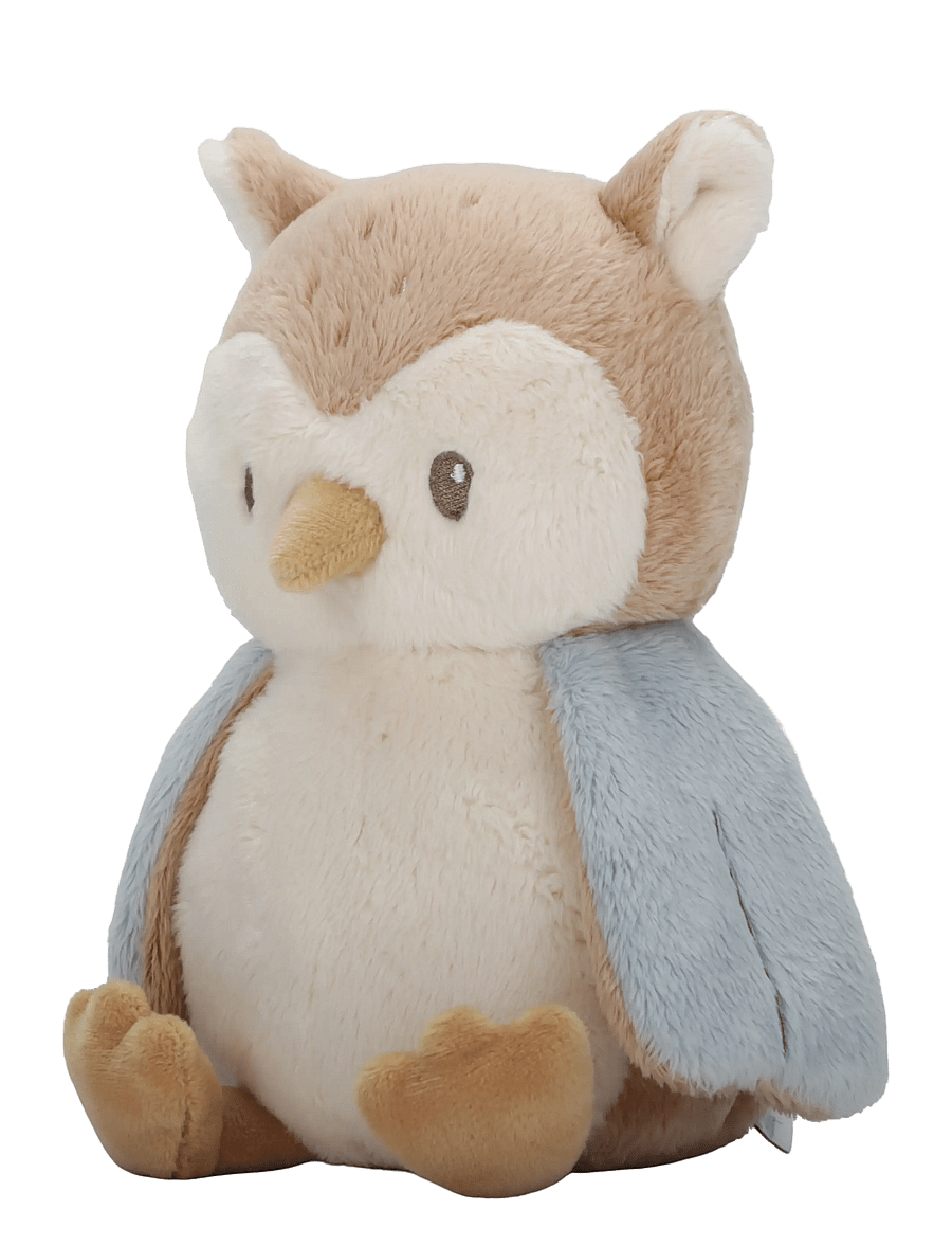 Little Dutch - Cuddly toy owl Forest Friends - blue - 2