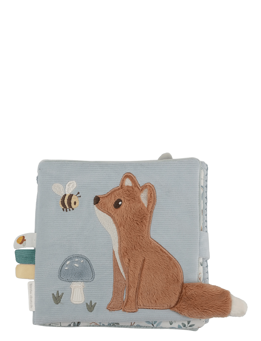 Little Dutch - Little Dutch Soft activity book Forest Friends - interaktiva leksaker - blue - 0