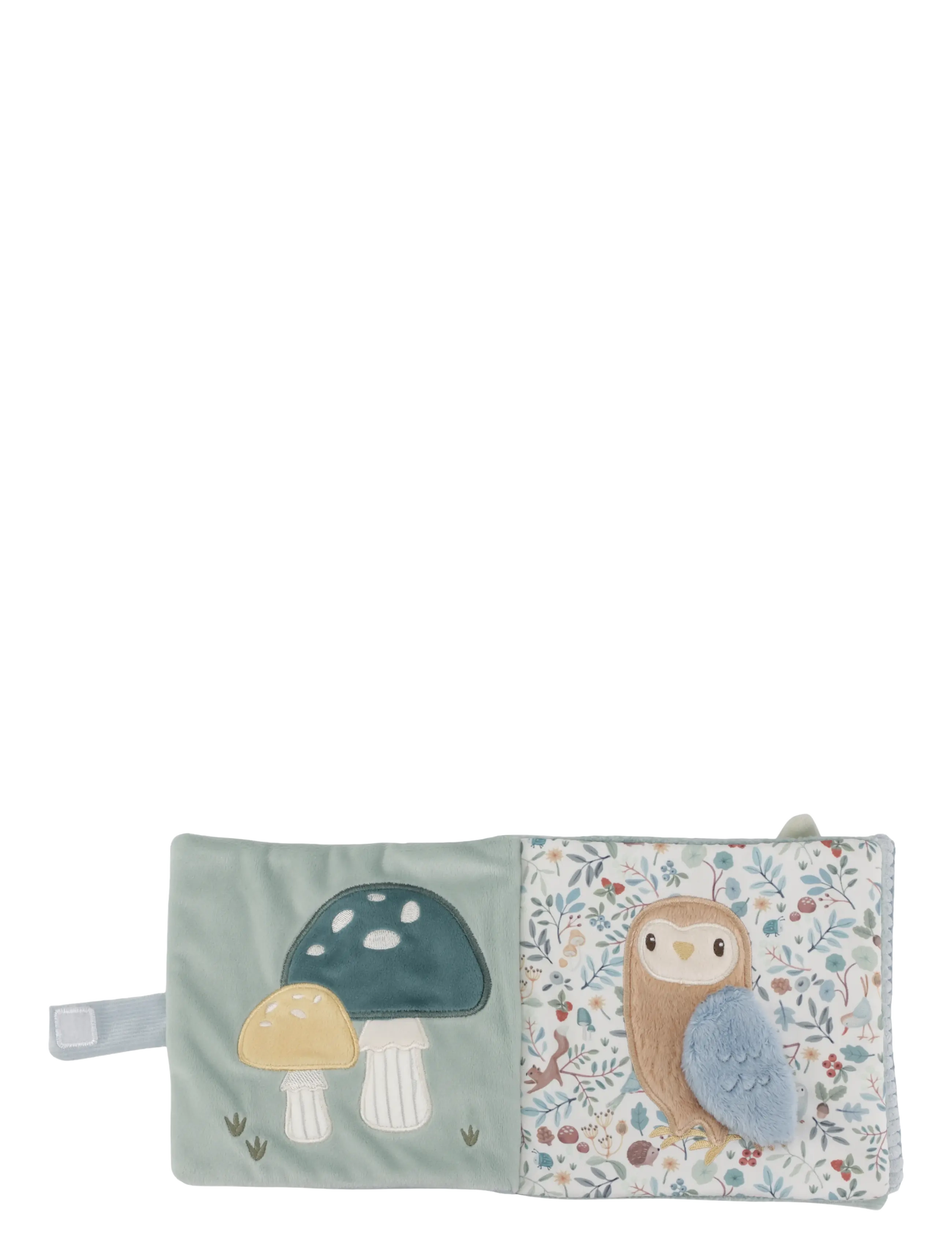 Little Dutch - Little Dutch Soft activity book Forest Friends - interaktivt legetøj - blue - 1