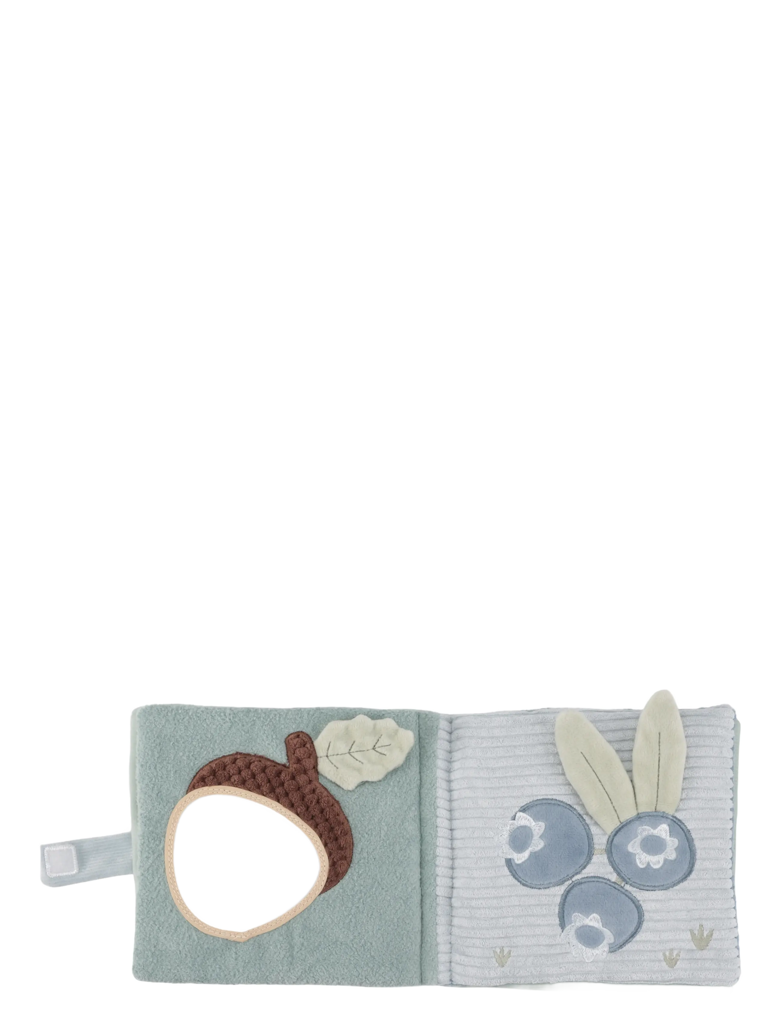 Little Dutch - Little Dutch Soft activity book Forest Friends - interaktivt legetøj - blue - 2