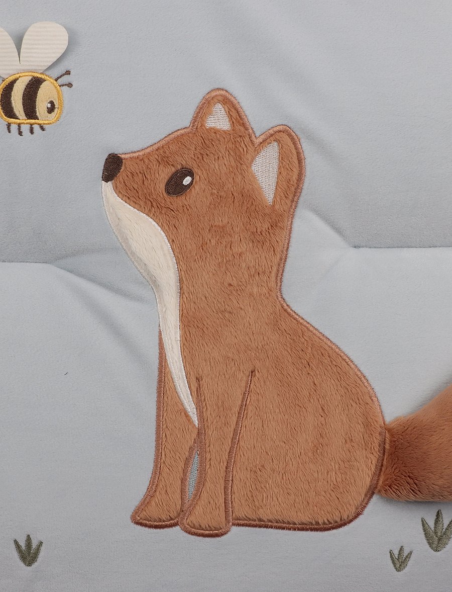 Little Dutch - Little Dutch Playpen mat 75 x 95cm Forest Friends GRS - babygym & lekmattor - blue - 2