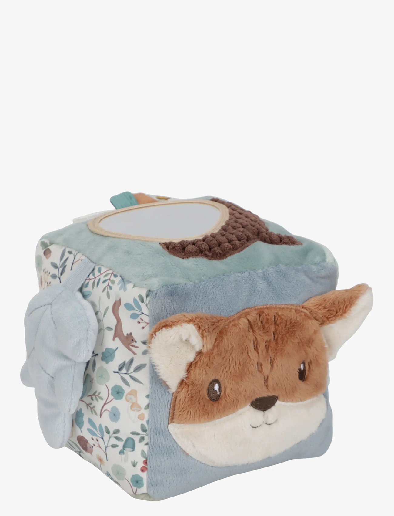 Little Dutch - Little Dutch Soft activity cube Forest Friends GRS - interaktivt legetøj - blue - 0