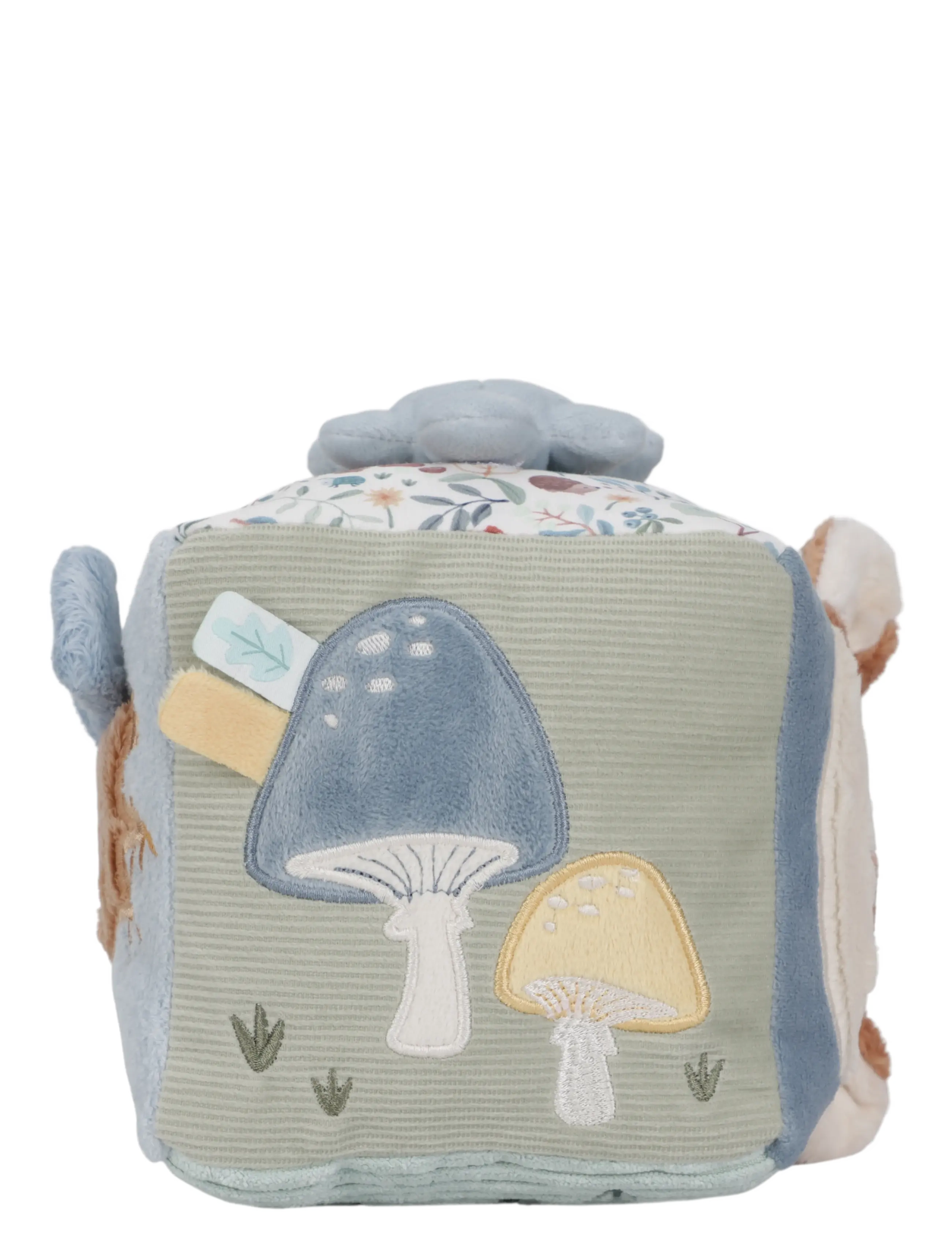 Little Dutch - Little Dutch Soft activity cube Forest Friends GRS - interaktivt legetøj - blue - 1
