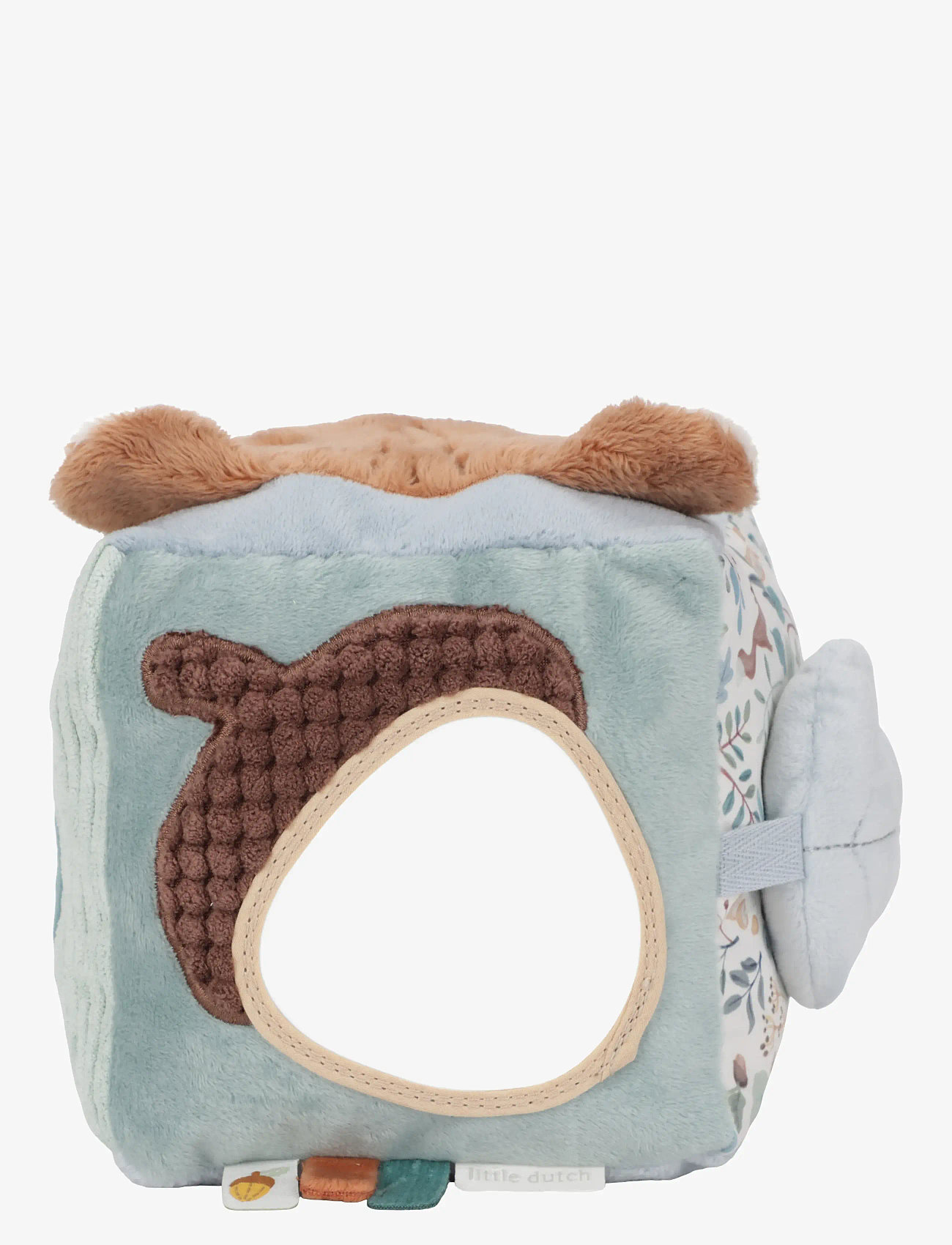 Little Dutch - Little Dutch Soft activity cube Forest Friends GRS - interaktivt legetøj - blue - 2