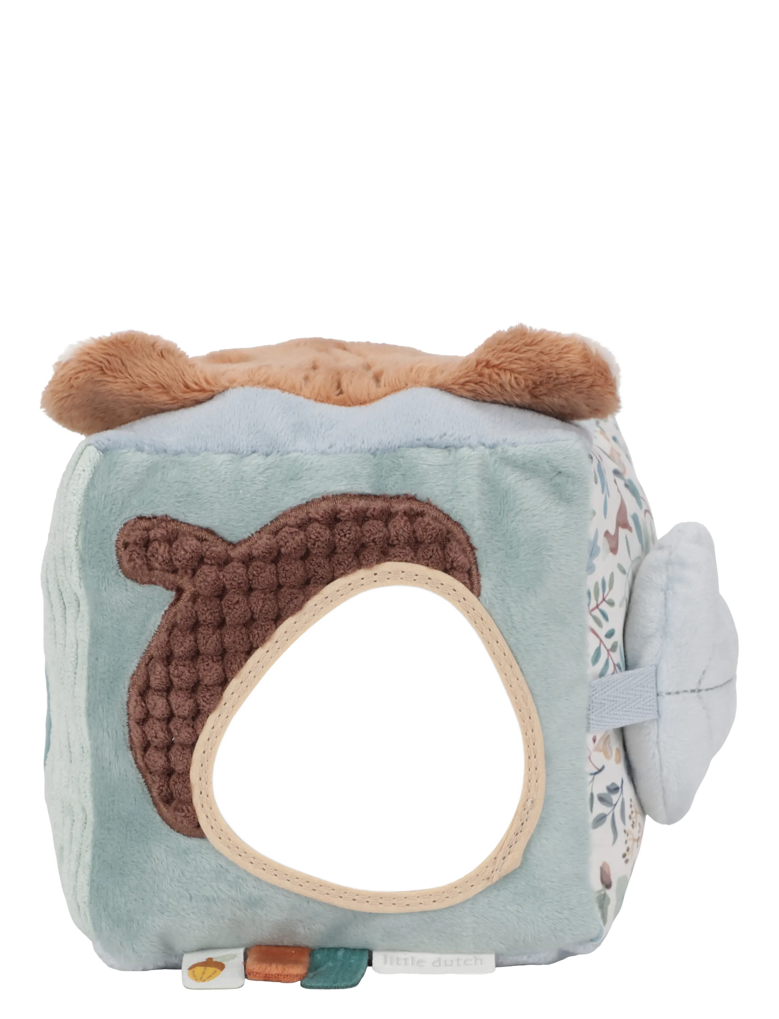 Little Dutch - Little Dutch Soft activity cube Forest Friends GRS - interaktivt legetøj - blue - 2