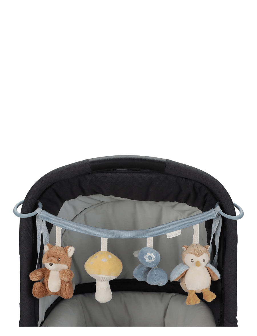 Little Dutch - Little Dutch Stroller toy chain Forest Friends GRS - barnevognslegetøj - blue - 3