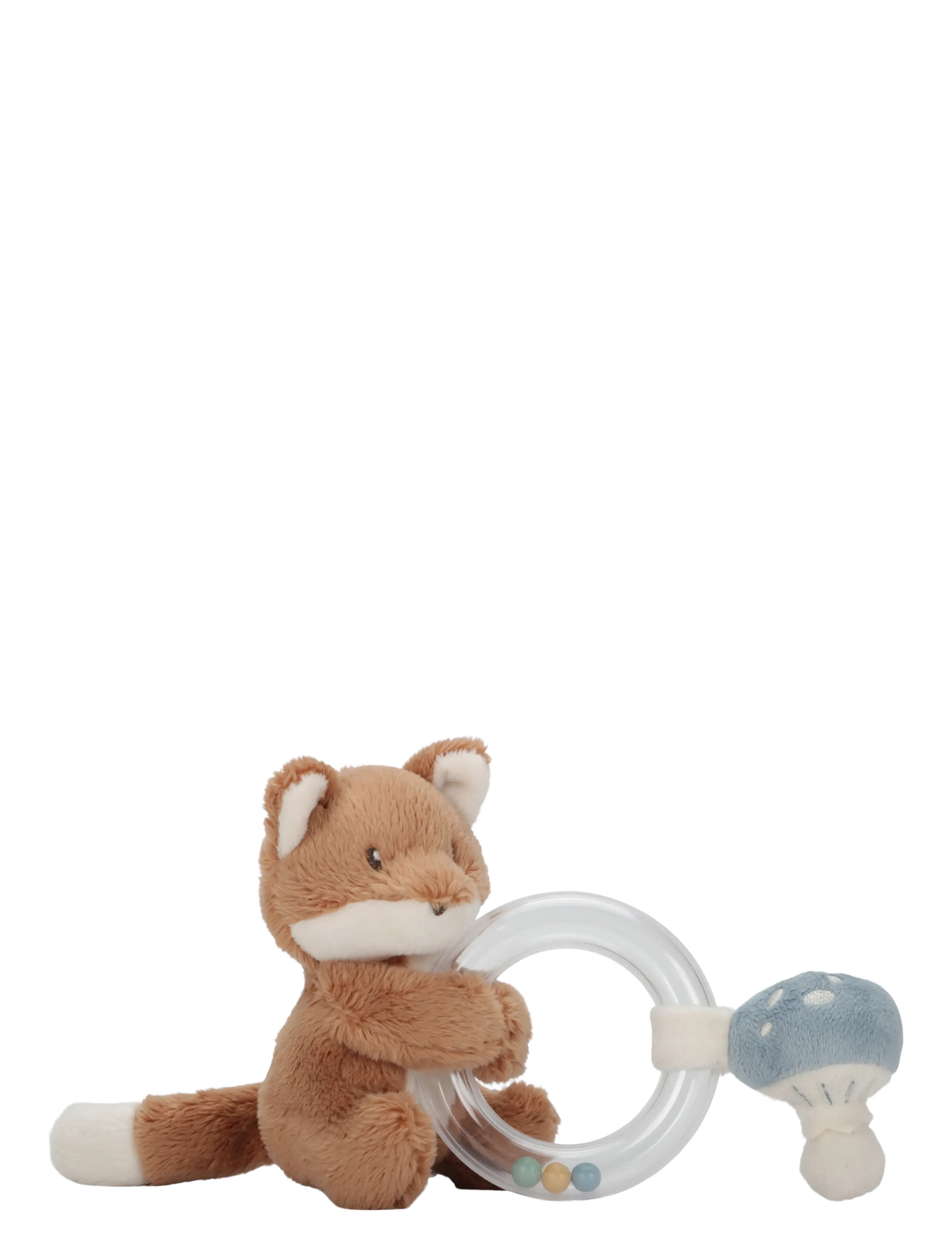 Little Dutch Little Dutch Rattle ring Fox Forest Friends GRS - Leksaker 0–2 år - BLUE / blue