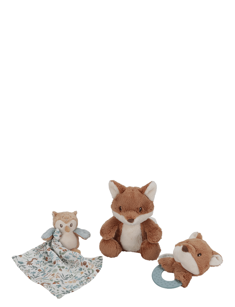 Little Dutch - Little Dutch Gift box cuddles Forest Friends GRS - shoppa efter ålder - blue - 0