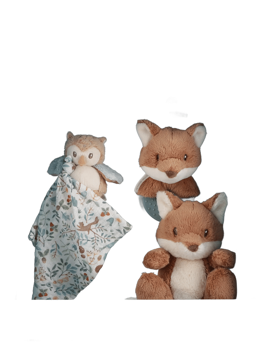 Little Dutch - Little Dutch Gift box cuddles Forest Friends GRS - shoppa efter ålder - blue - 1