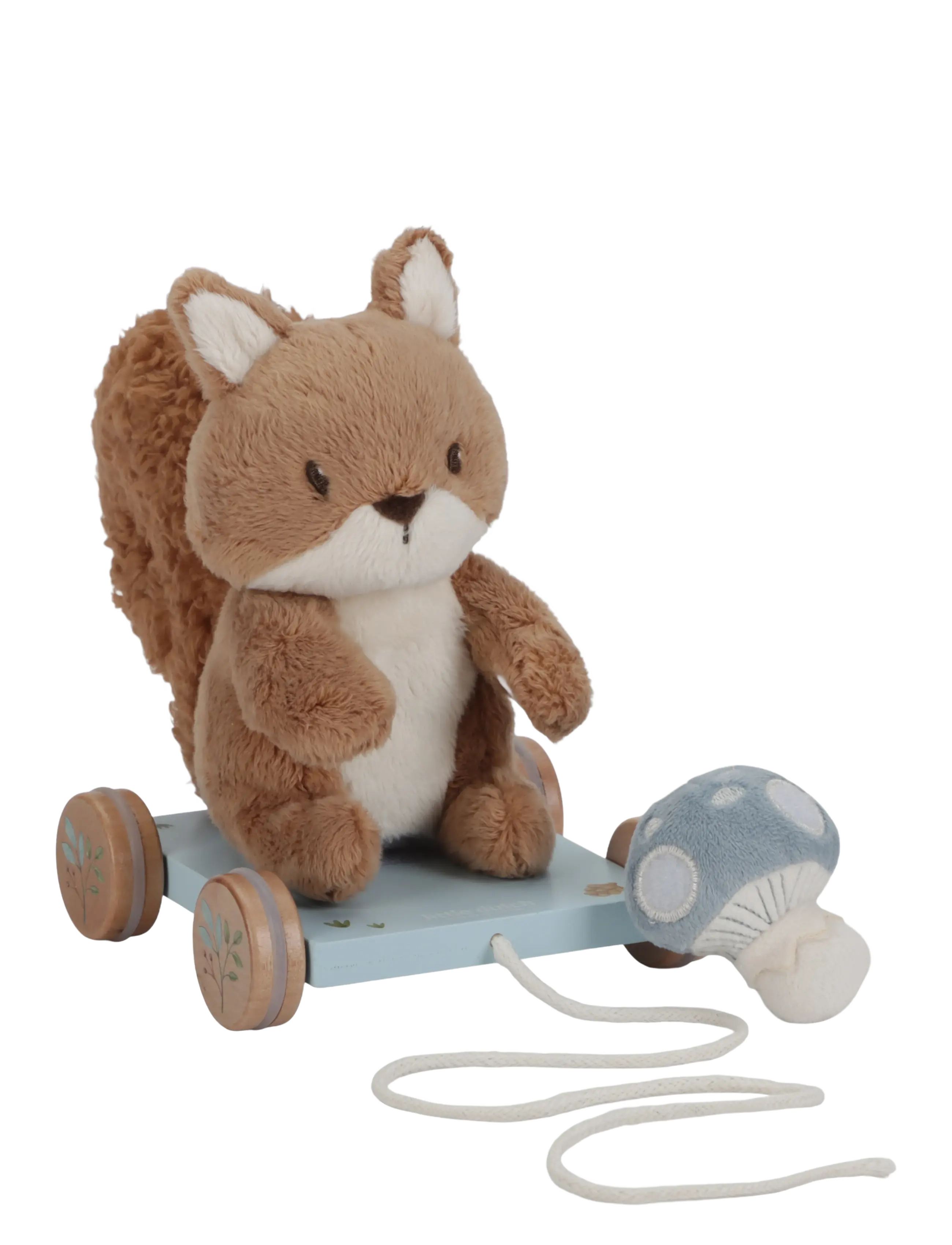 Little Dutch - Little Dutch Pull along Squirrel FSC - draleker - blue - 1