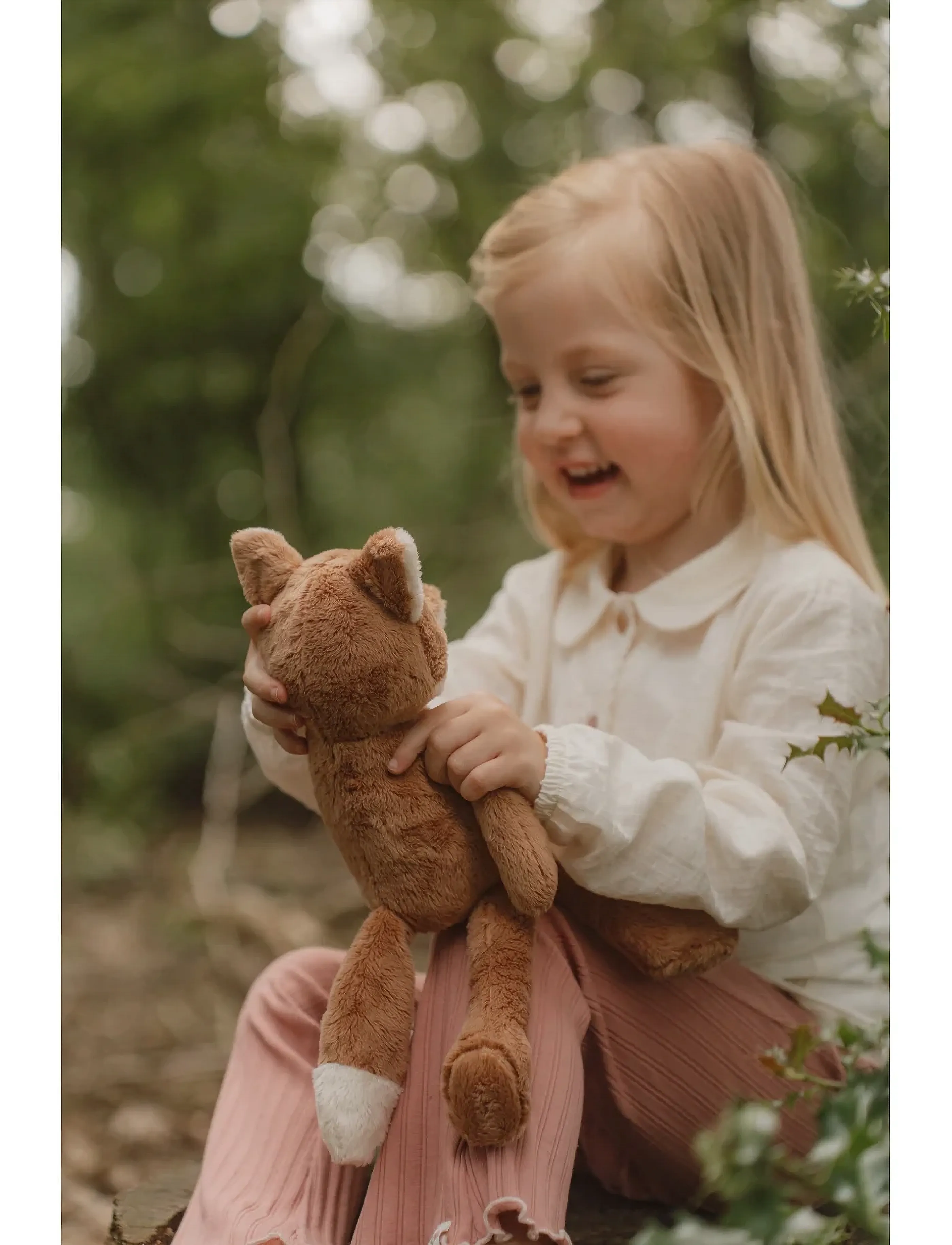 Little Dutch Long Legs Fox Forest Friends, Børn, Stuffed Dyr, Brun, Str: ONE SIZE