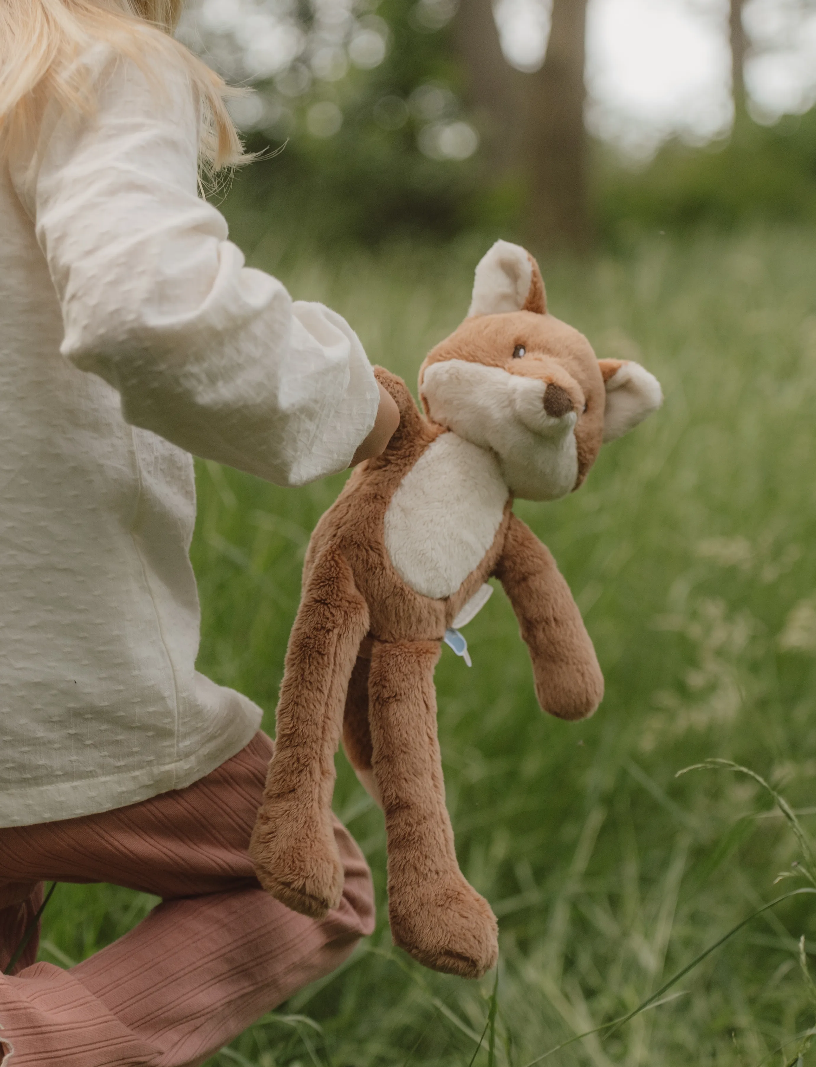 Little Dutch - Long legs fox Forest Friends - mjukisdjur - blue - 3