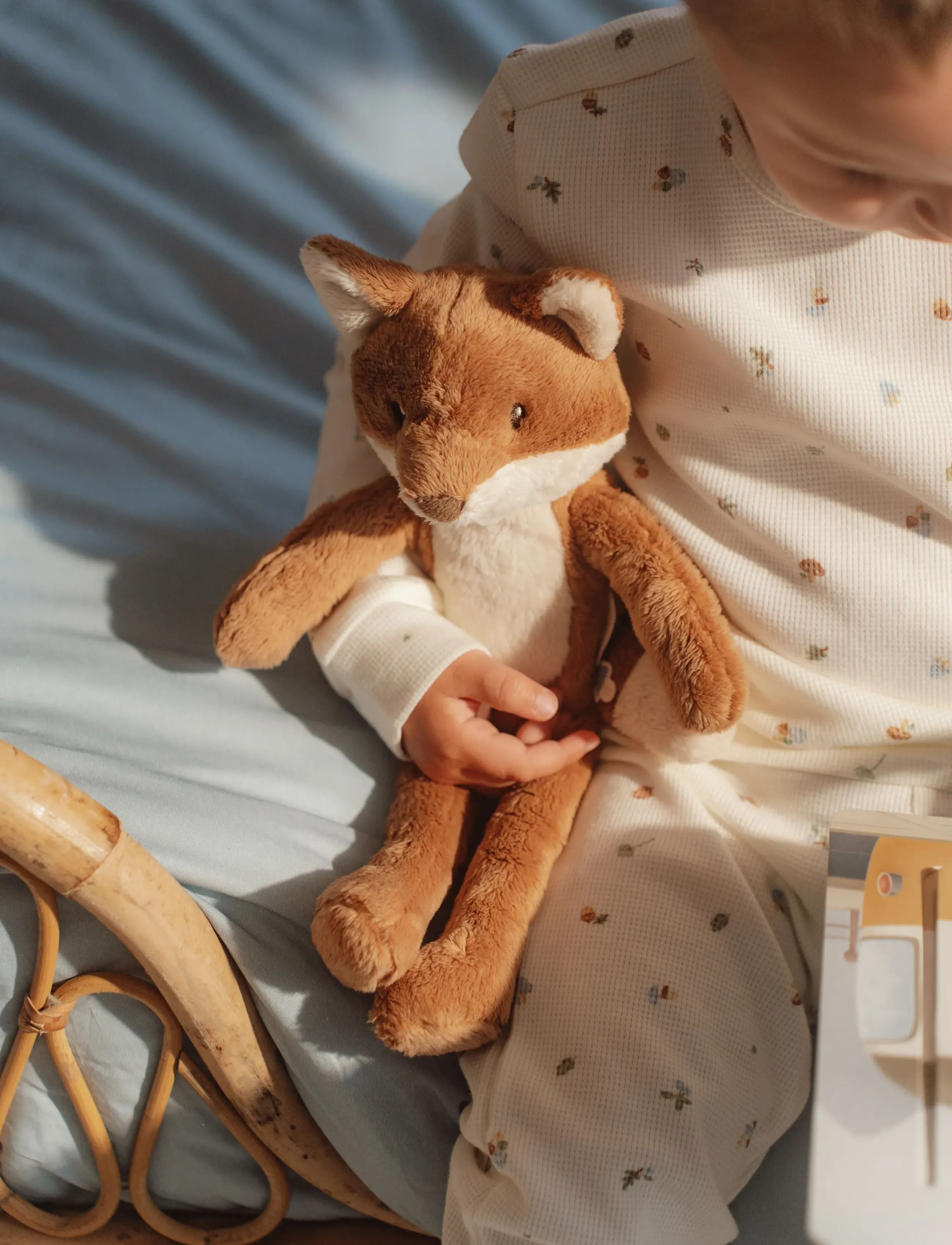 Little Dutch - Long legs fox Forest Friends - tøjdyr - blue - 4