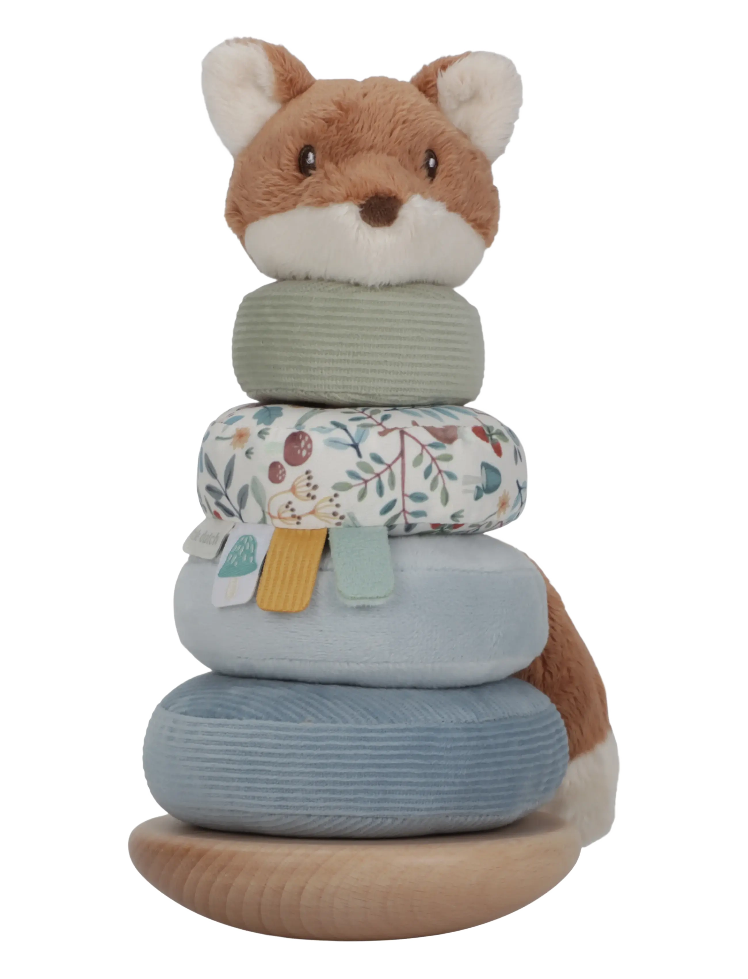 Little Dutch Rocking Ring Stacker Forest Friends Fsc, Børn, Stackable Blocks, Blå, Str: ONE SIZE