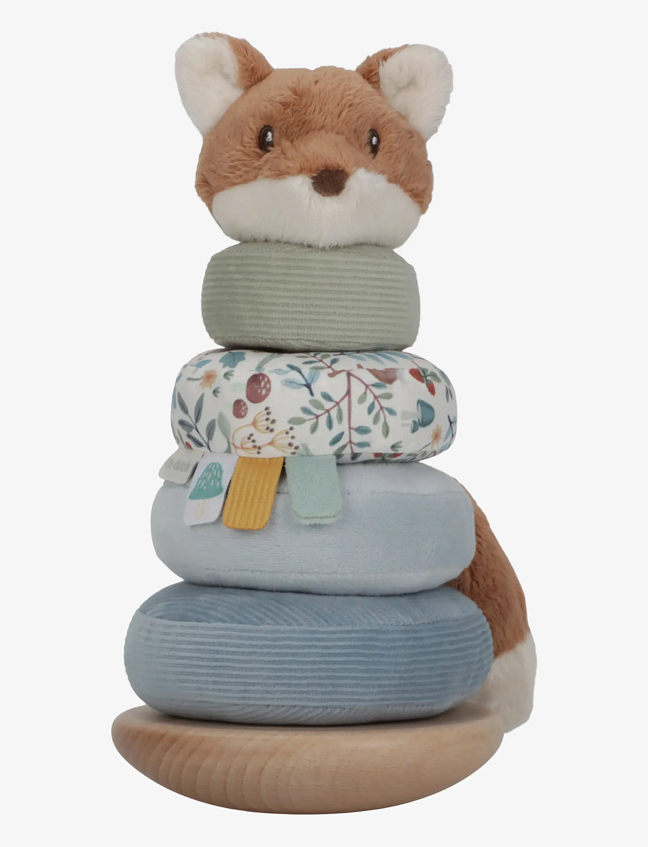 Little Dutch - Little Dutch Rocking Ring Stacker - Forest Friends FSC - stapelbare blokk - blue - 0