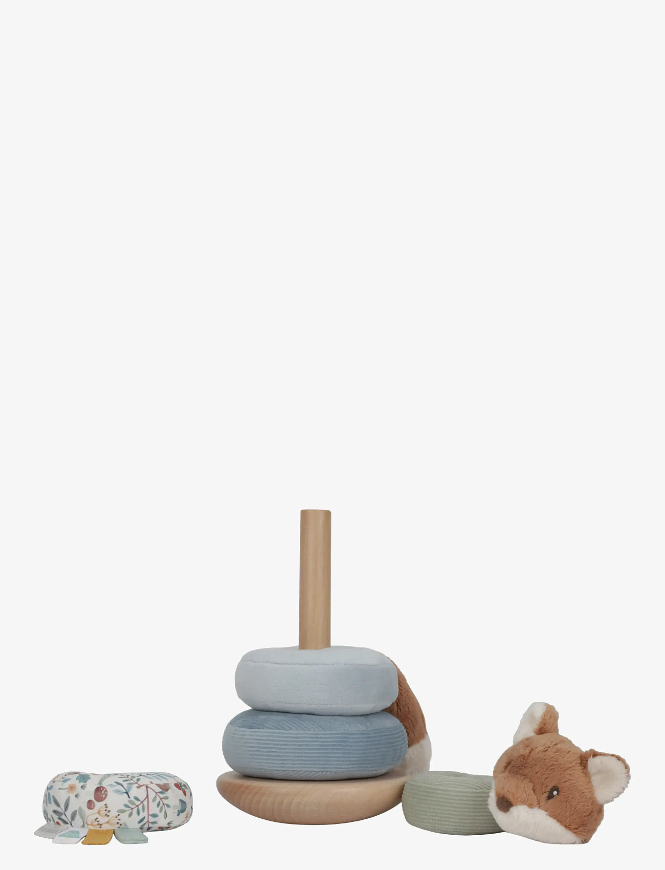 Little Dutch - Little Dutch Rocking Ring Stacker - Forest Friends FSC - stapelbare blokk - blue - 1
