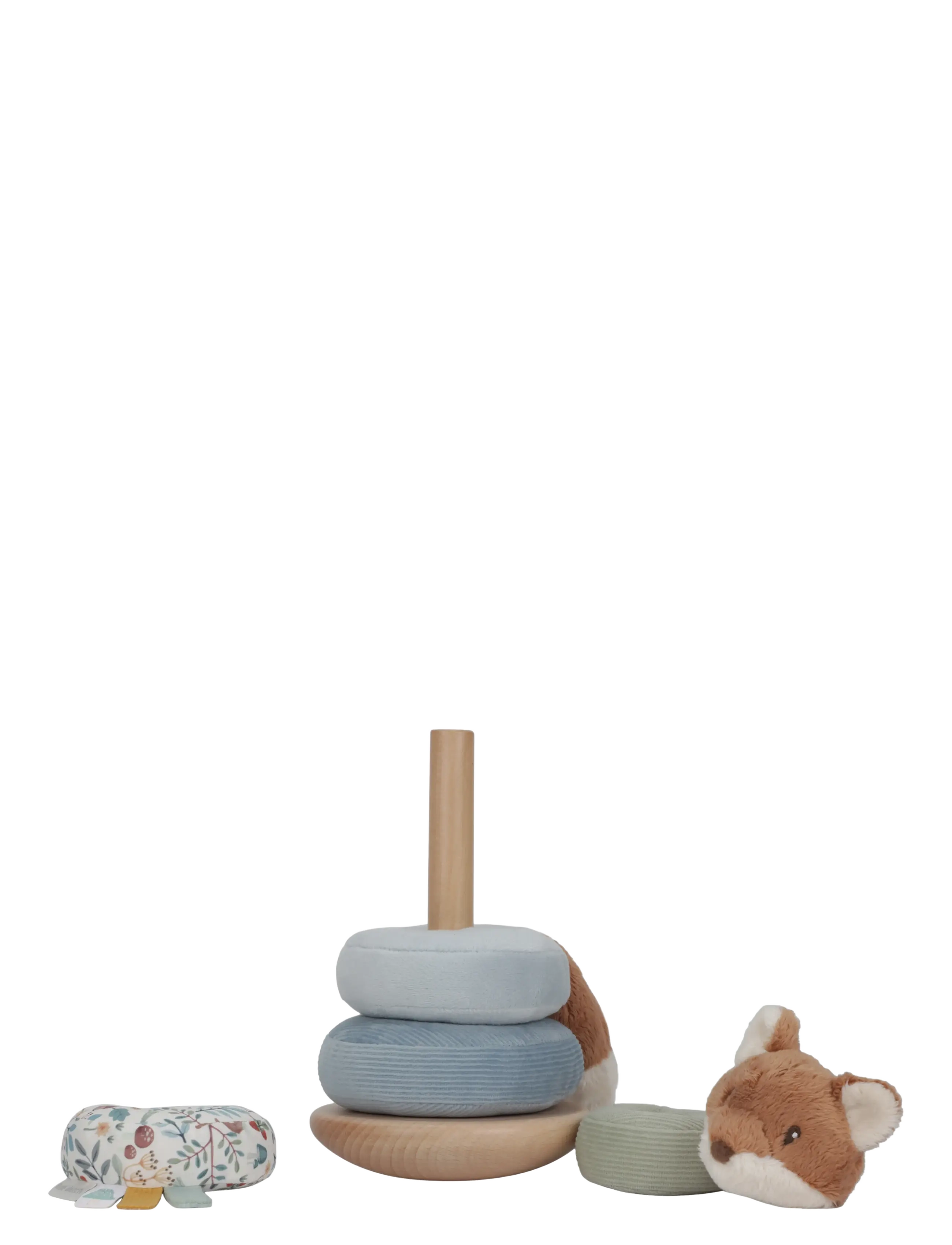 Little Dutch - Little Dutch Rocking Ring Stacker - Forest Friends FSC - stapelbare blokk - blue - 1