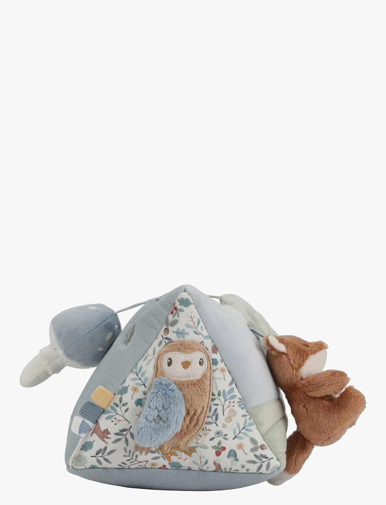 Little Dutch - Little Dutch Activity triangle Forest Friends GRS - interaktivt legetøj - blue - 2