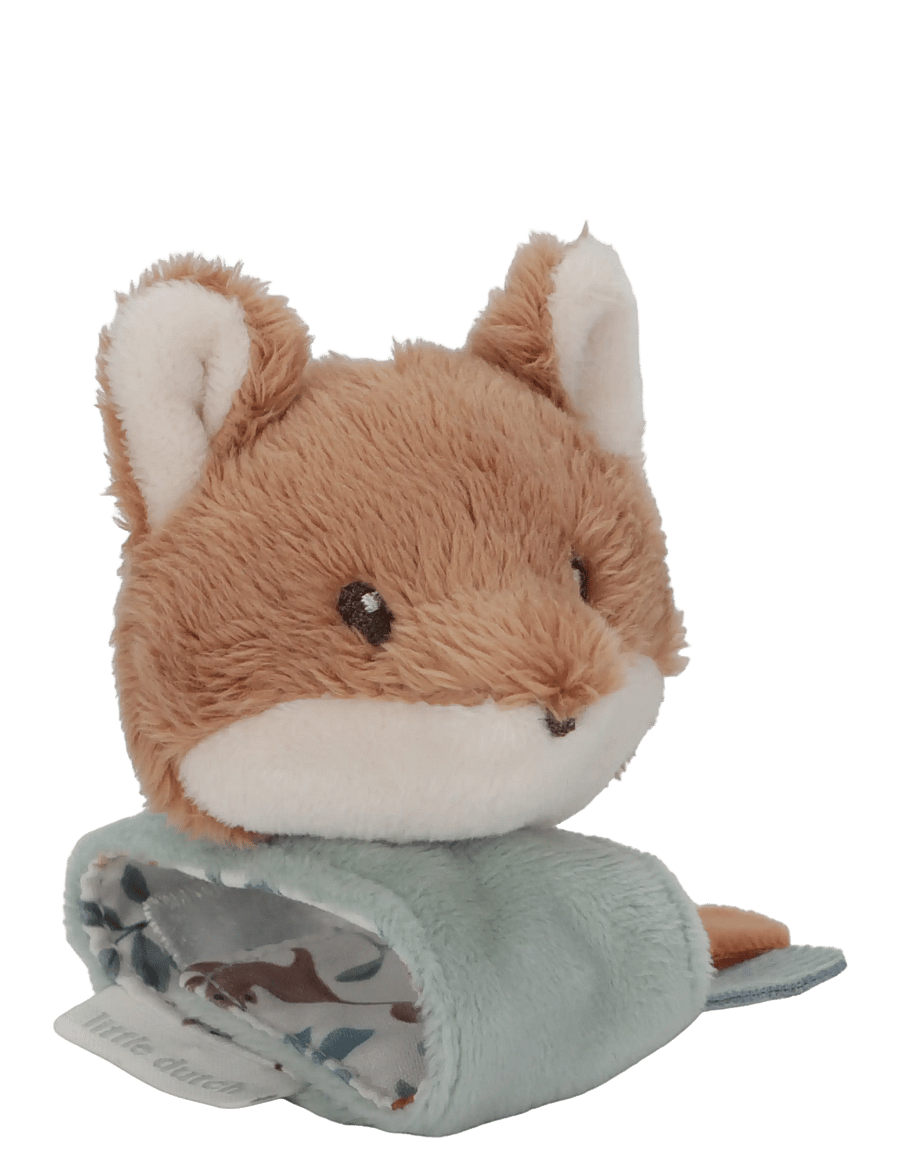 Little Dutch - Little Dutch Wrist rattle Fox Forest Friends GRS - skallror - blue - 1