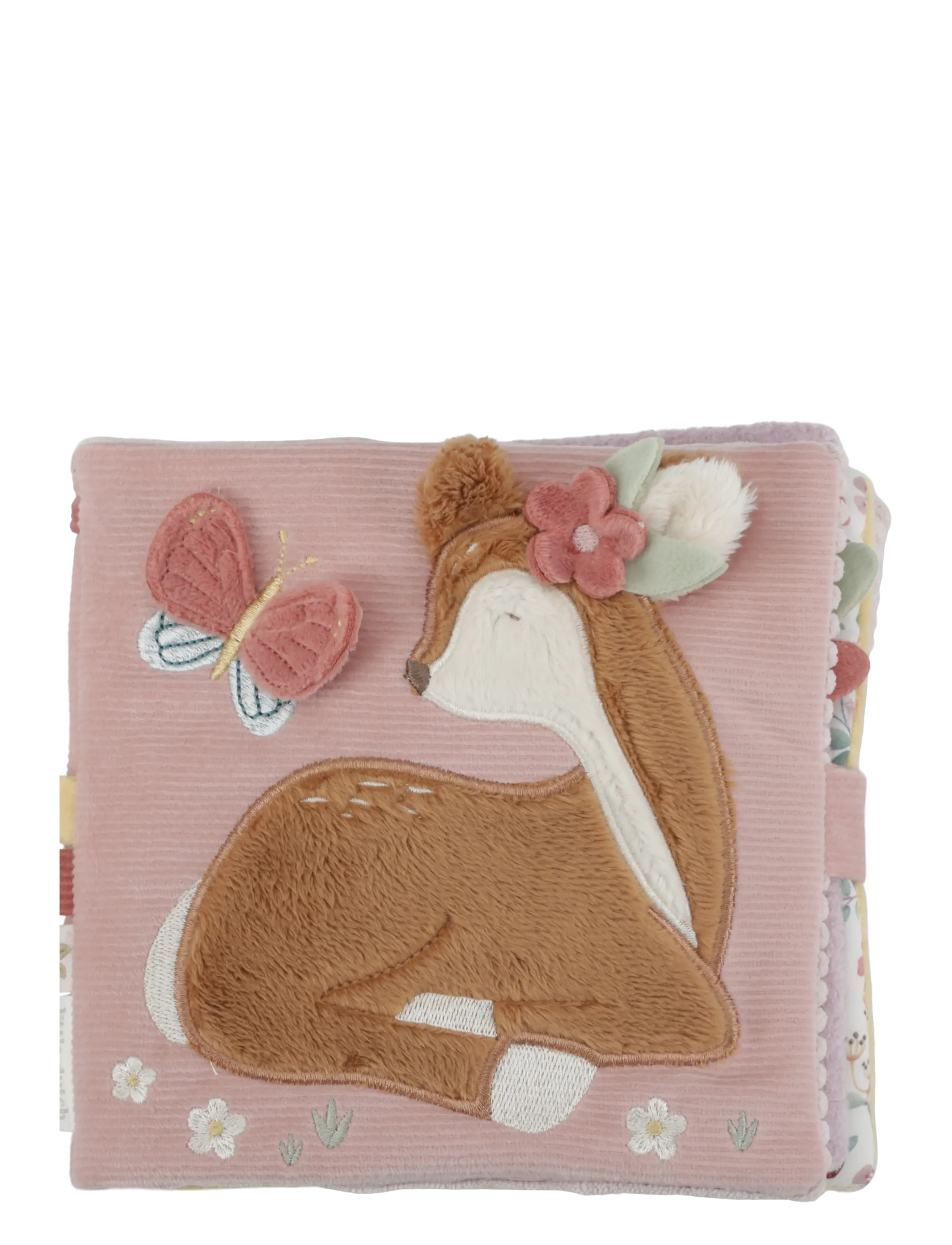 Little Dutch Soft activity book Fairy Garden - Leksaker - PINK / pink/rose