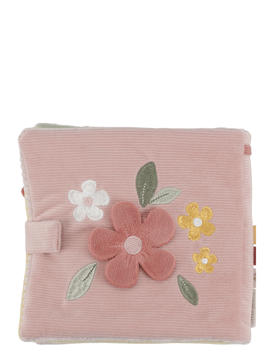 Little Dutch - Soft activity book Fairy Garden - babyböcker - pink - 1