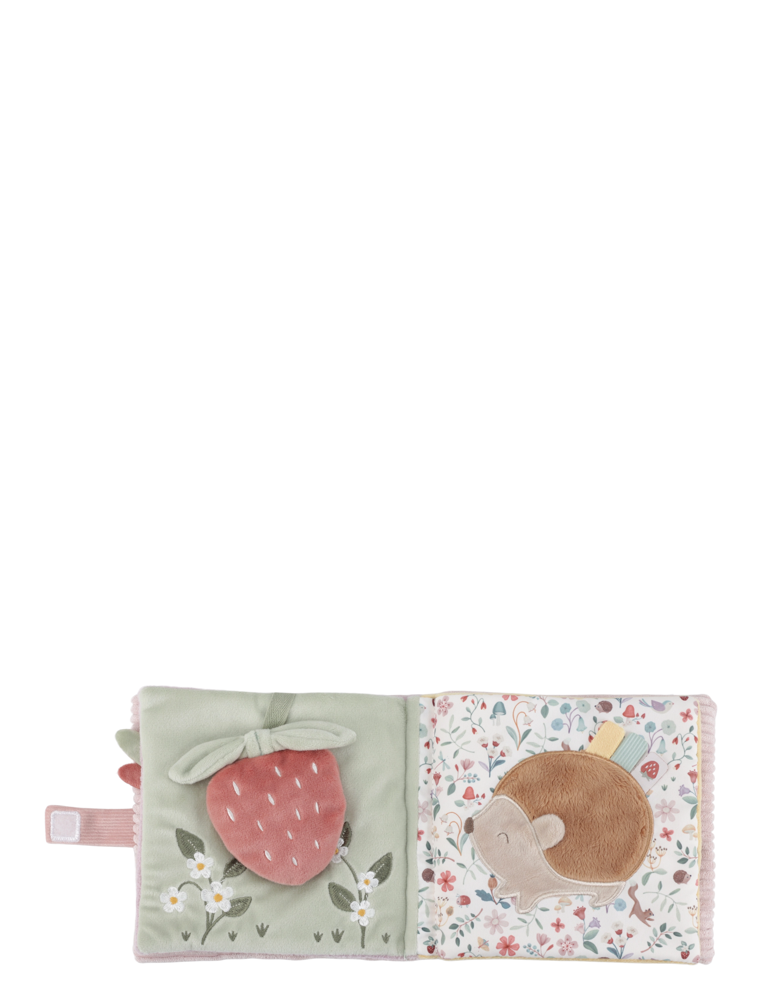Little Dutch - Soft activity book Fairy Garden - babyböcker - pink - 2