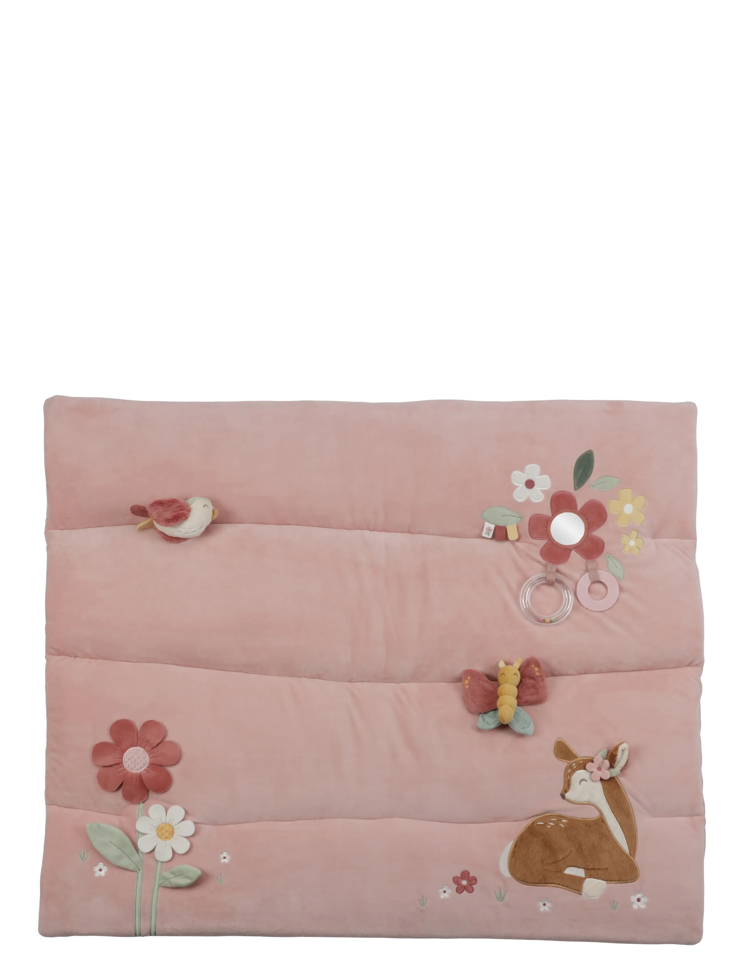 Little Dutch Playpen mat Fairy Garden - Legemåtter - PINK / pink/rose