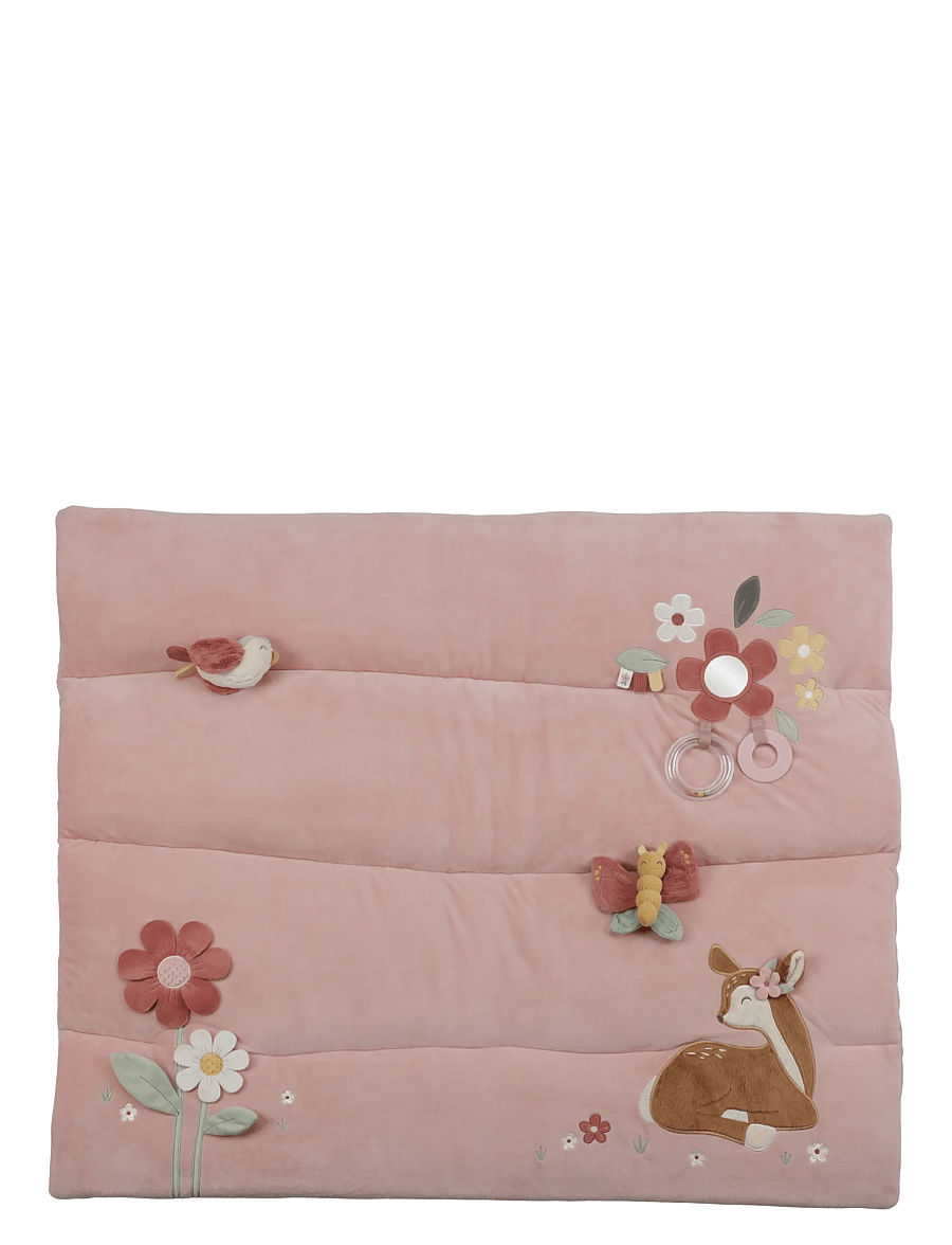 Little Dutch - Playpen mat Fairy Garden - babygym & lekmattor - pink - 1