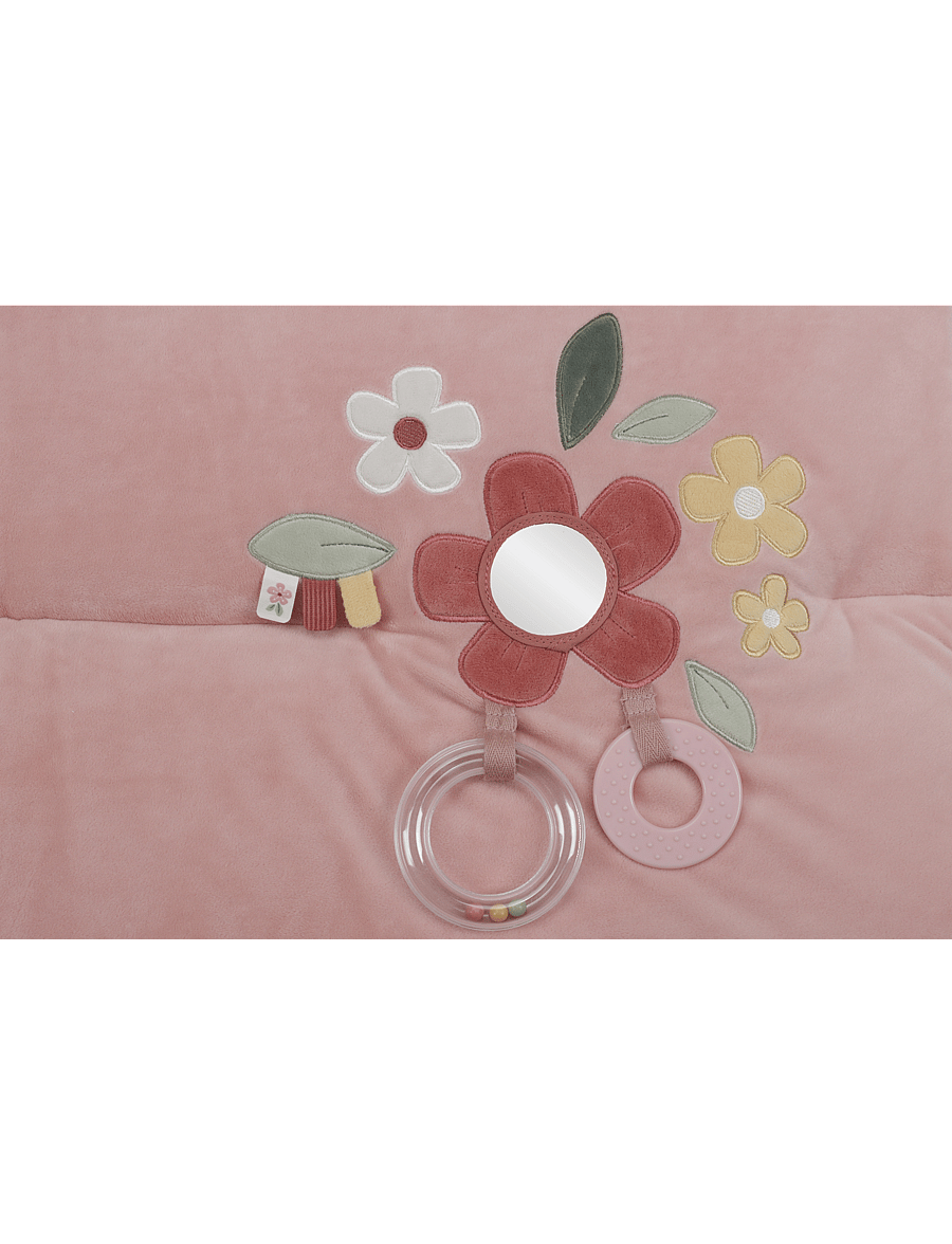 Little Dutch - Playpen mat Fairy Garden - babygym & lekmattor - pink - 3