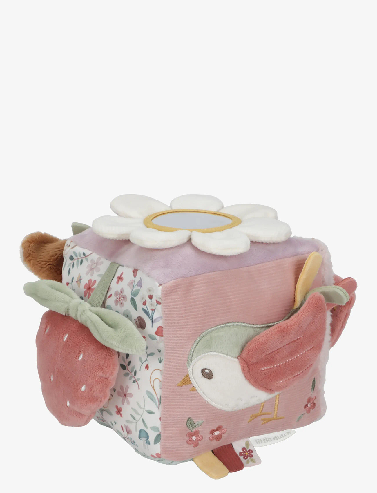 Little Dutch - Little Dutch Aktivitets Kube Fairy Garden - interaktivt legetøj - pink - 0