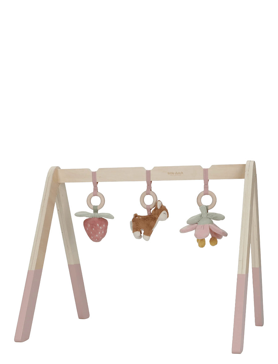 Little Dutch - Little Dutch Baby Gym Fairy Garden - babygym & lekmattor - pink - 0