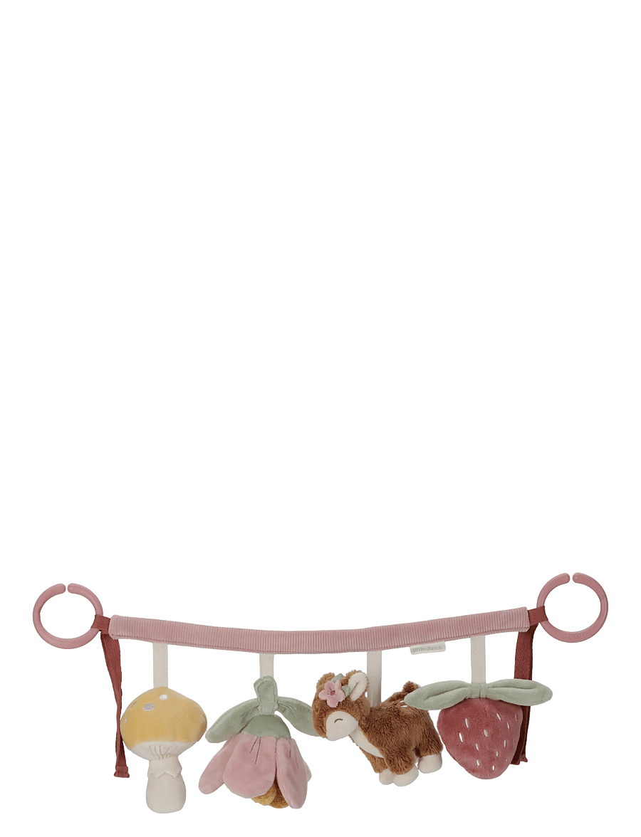 Little Dutch - Little Dutch Toy Chain Fairy Garden - leksaker för barnvagnen - pink - 1