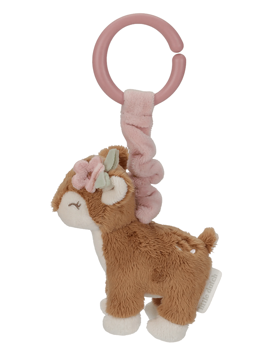 Little Dutch - Little Dutch Pull-and-Shake Deer Fairy Garden - leksaker för barnvagnen - pink - 0