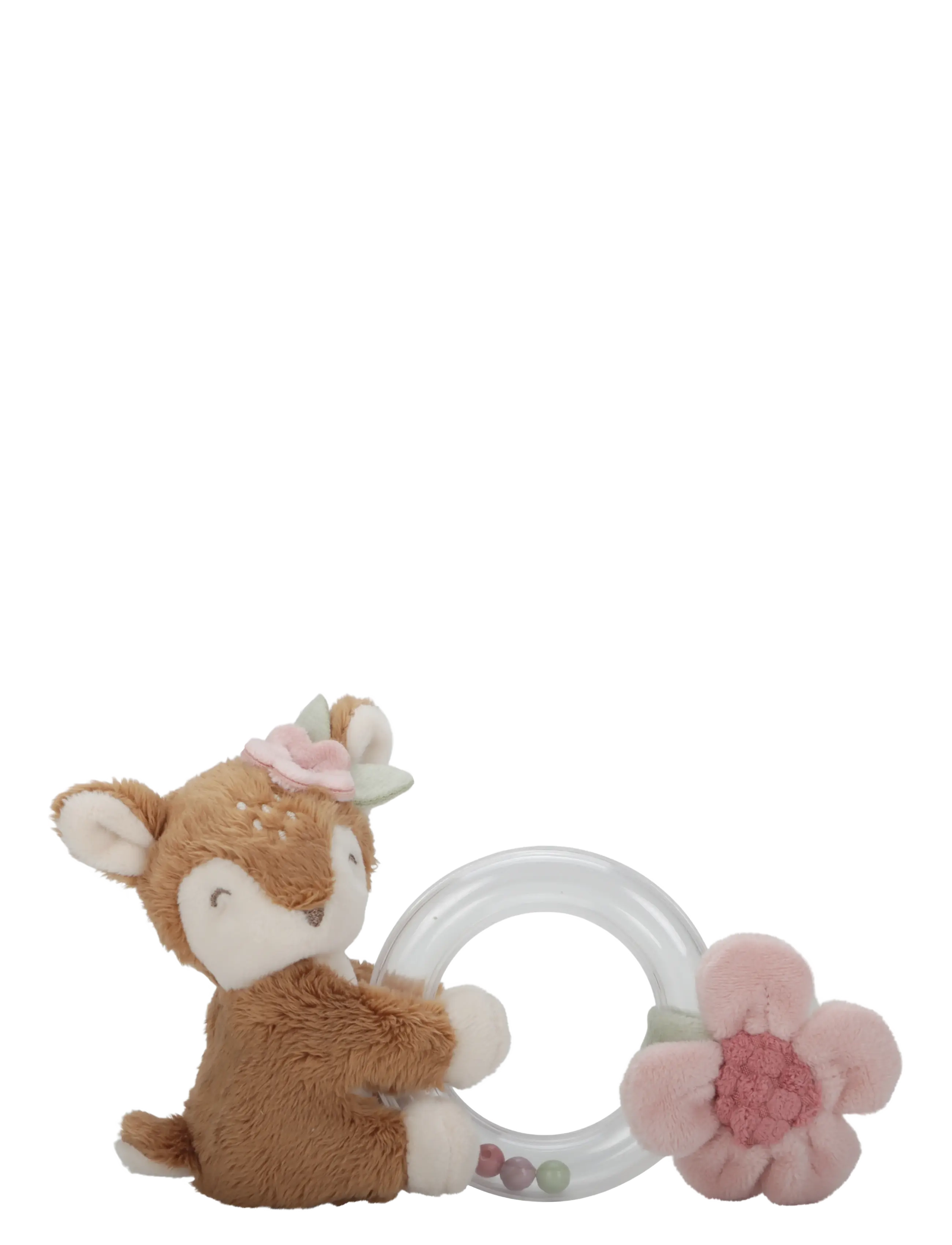Little Dutch Little Dutch Ring Rattle Deer Fairy Garden, One Size, Pink, Baby Legetøj > Rattles, Børn