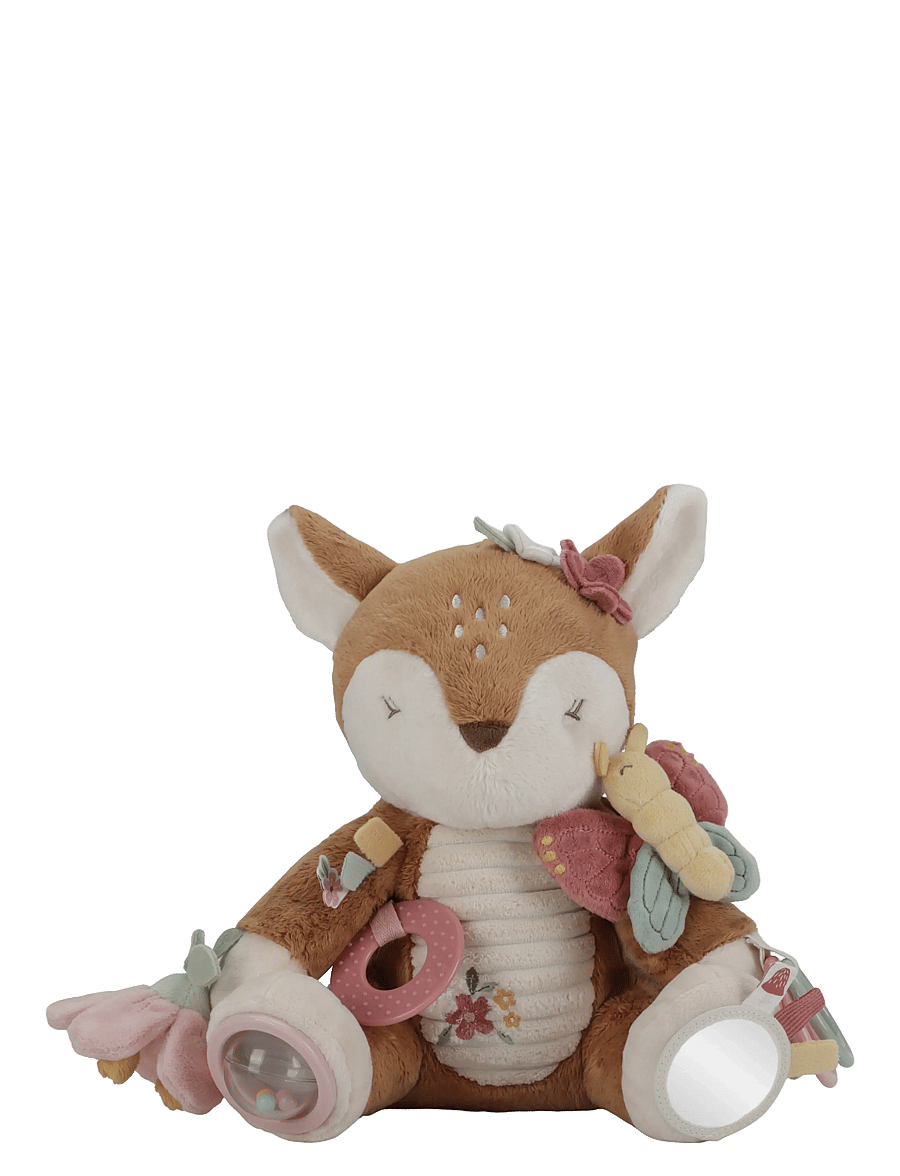Little Dutch - Activity soft toy Deer Fairy Garden - mjukisdjur - pink - 2