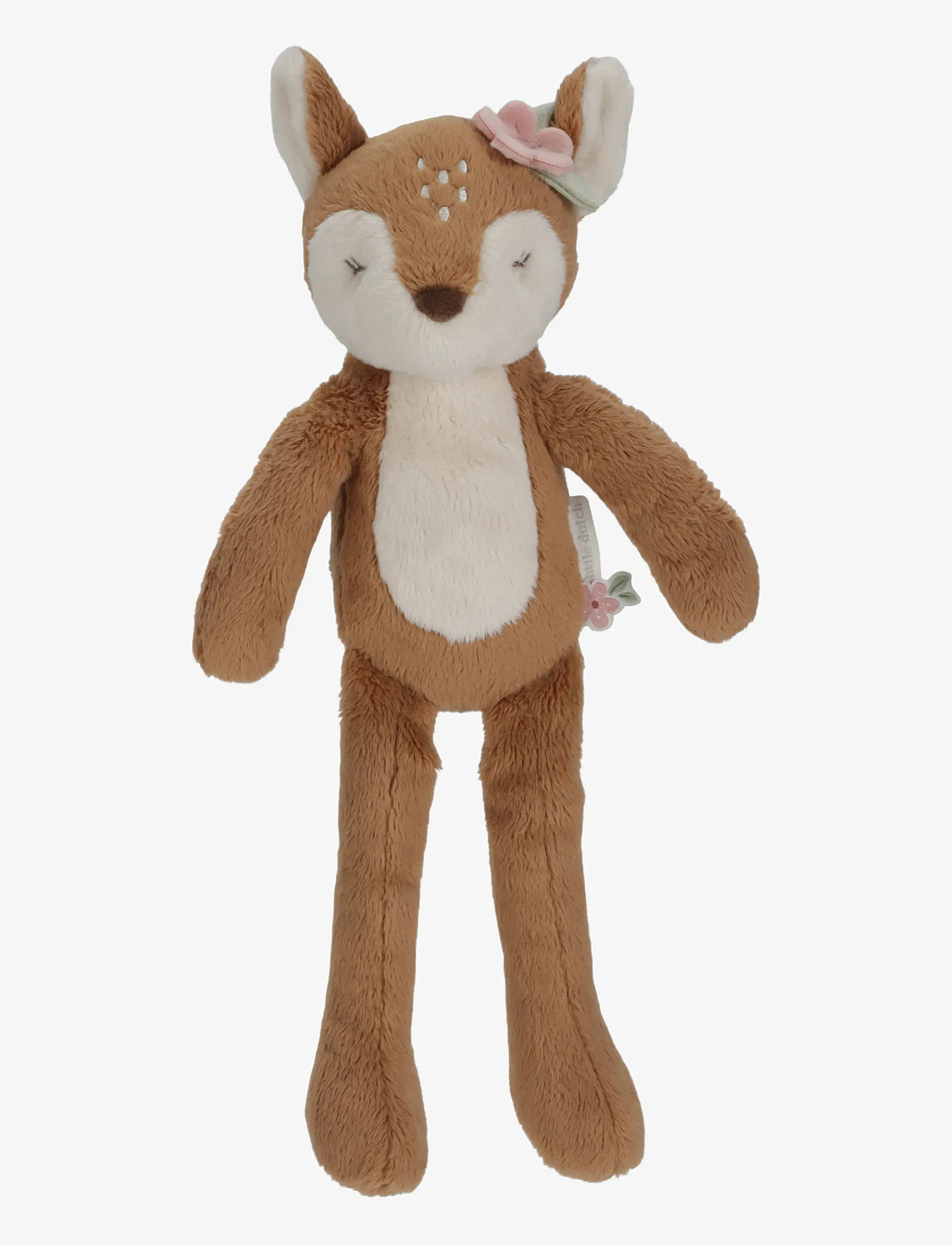 Little Dutch - Little Dutch Cuddle Deer Long Legs Fairy Garden - mjukisdjur - pink - 0