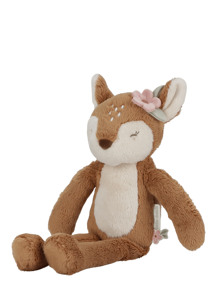 Little Dutch - Little Dutch Cuddle Deer Long Legs Fairy Garden - mjukisdjur - pink - 1