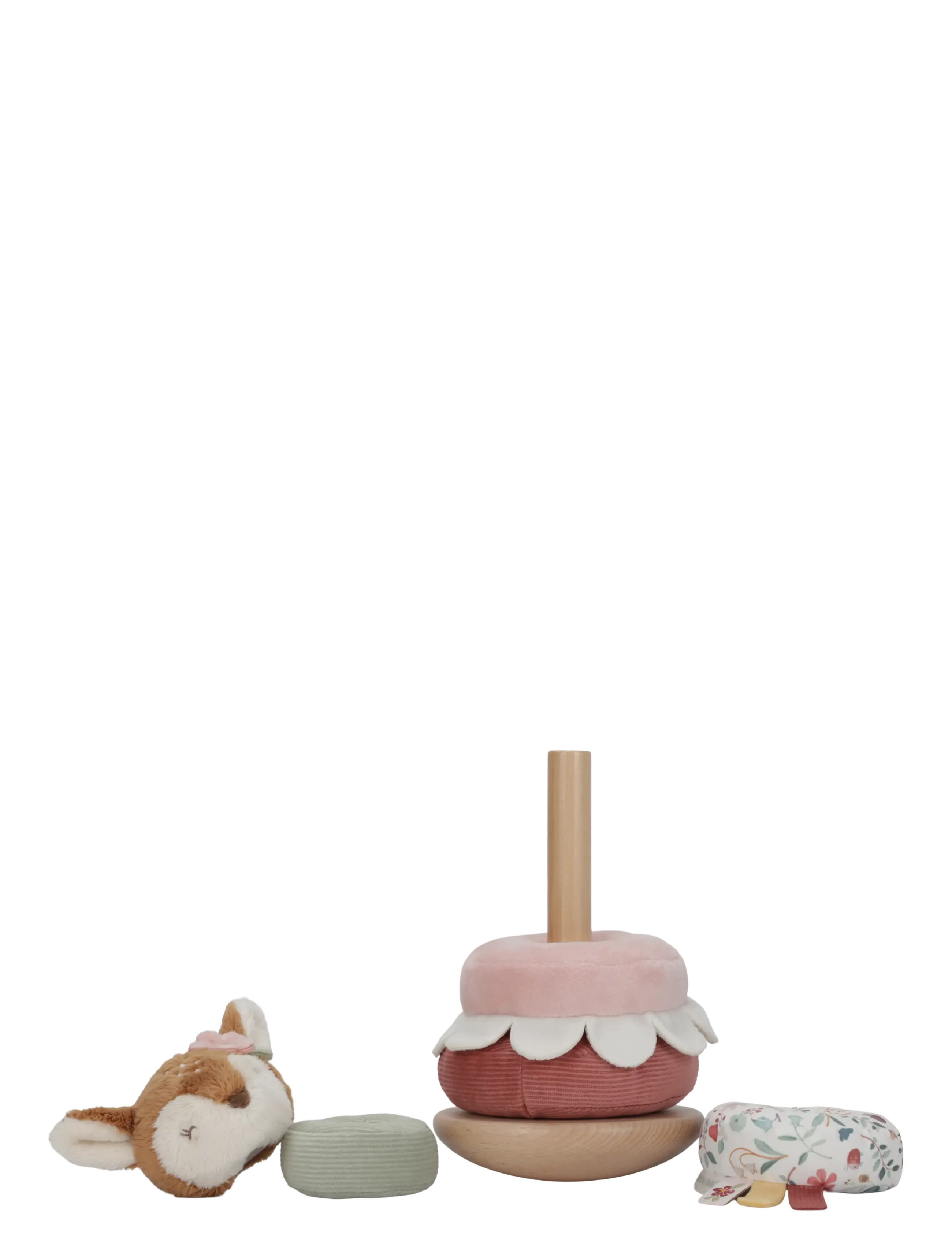 Little Dutch - Little Dutch Rocking Ring Stacker Fairy Garden - stapelbare blokk - pink - 1