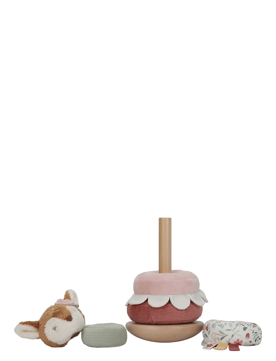 Little Dutch - Little Dutch Rocking Ring Stacker Fairy Garden - stapelbare blokk - pink - 1