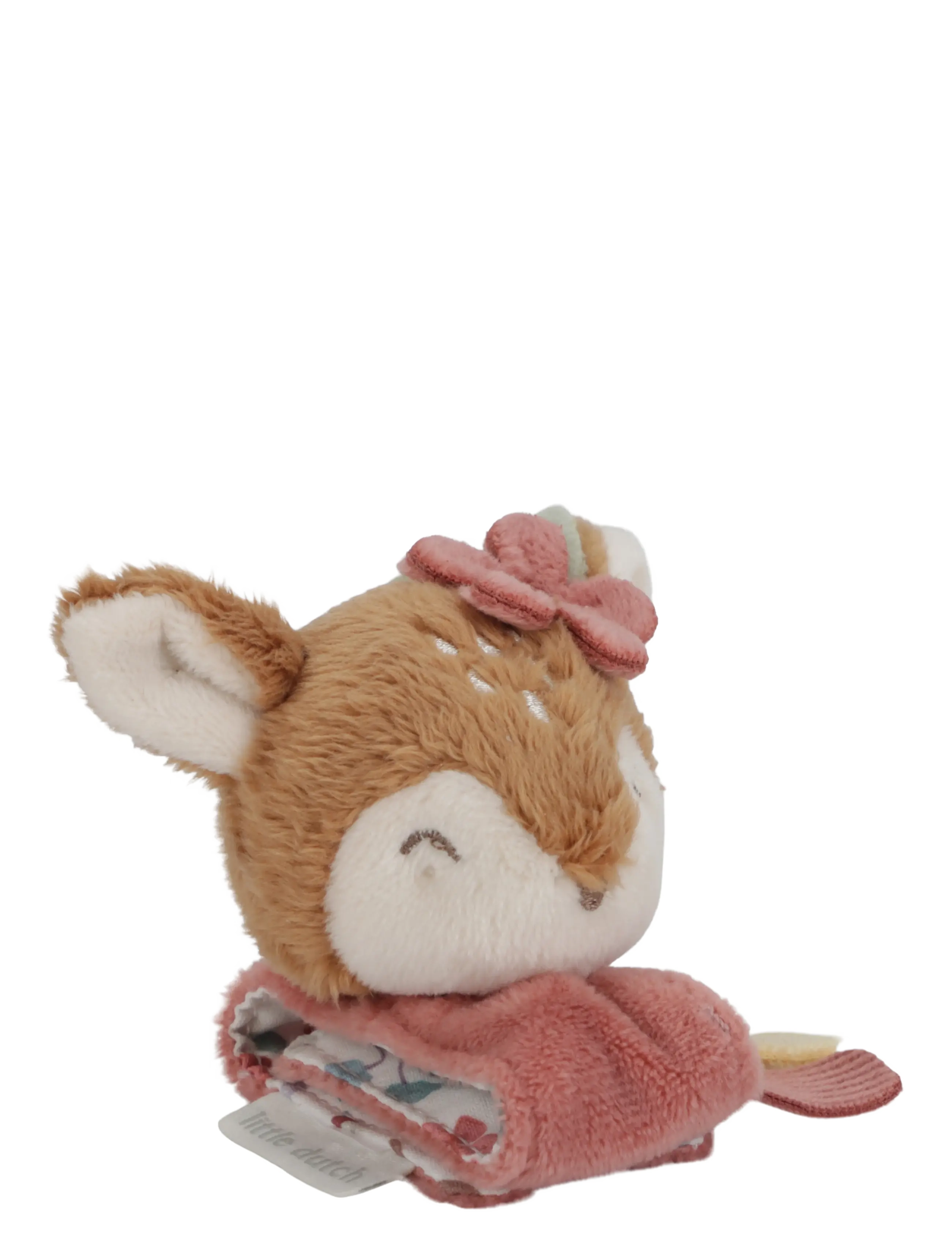 Little Dutch Little Dutch Wrist Rattle Fairy Garden - Legetøj - PINK / pink/rose