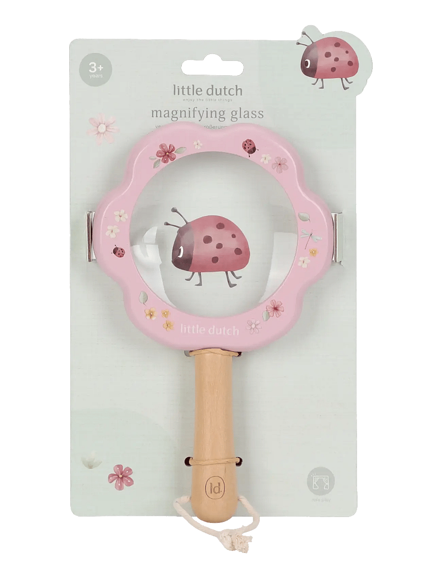 Little Dutch - Magnifying glass - Fairy Garden - experiment & vetenskap - pink - 1