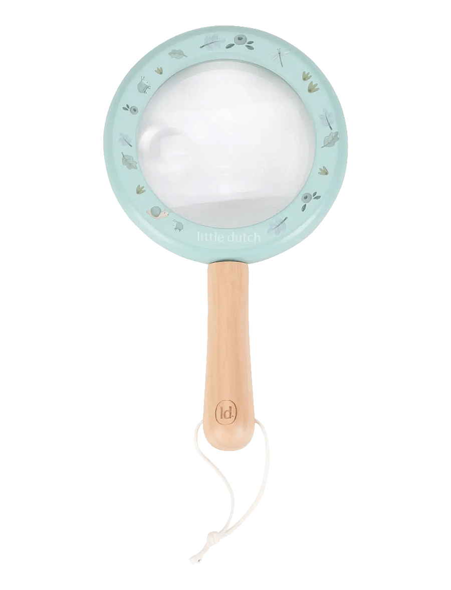 Little Dutch - Magnifying glass - Forest Friends - experiment & vetenskap - blue - 1