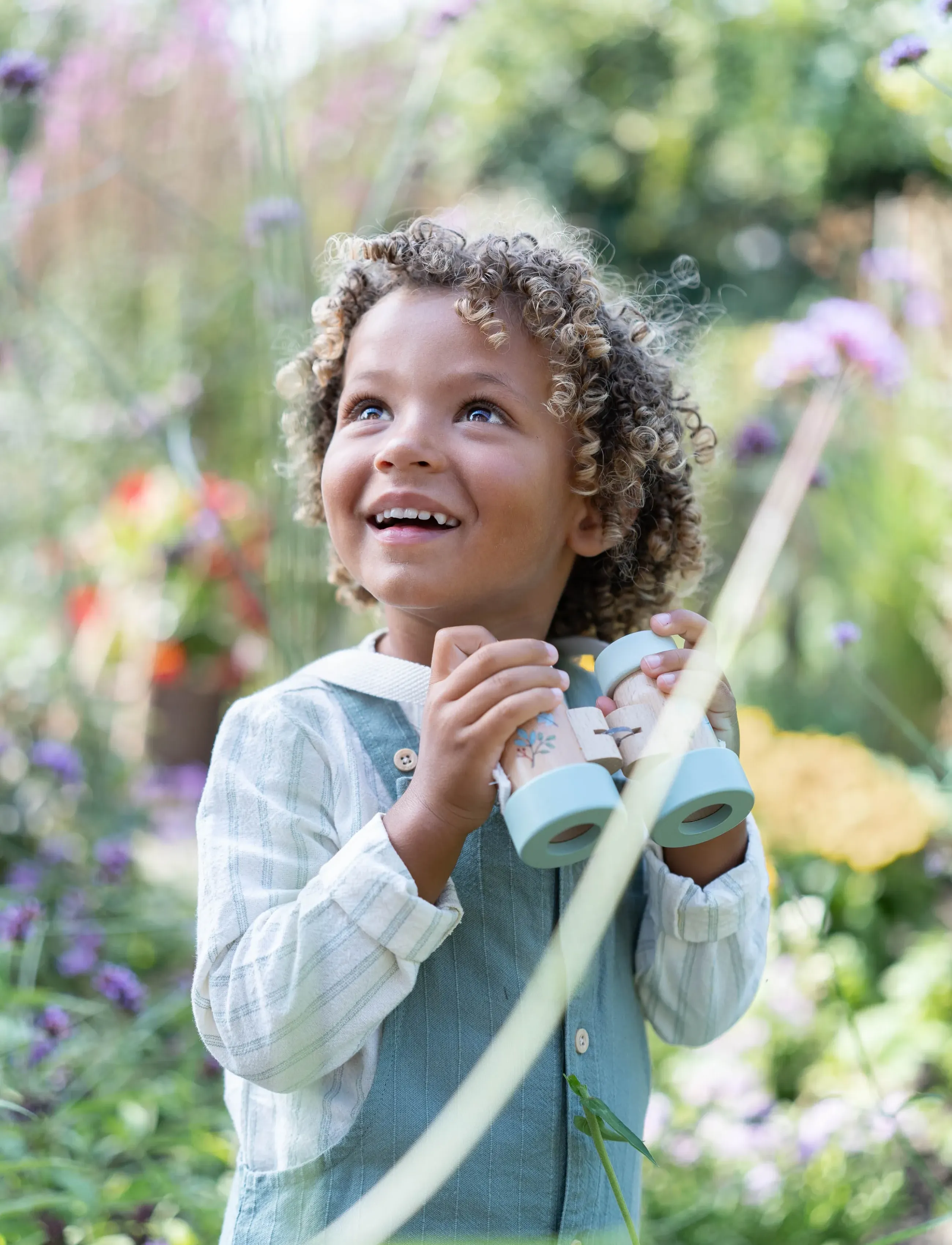 Little Dutch Binoculars - Forest Friends, One Size, Blue, Legetøj > Experiments And Science, Børn