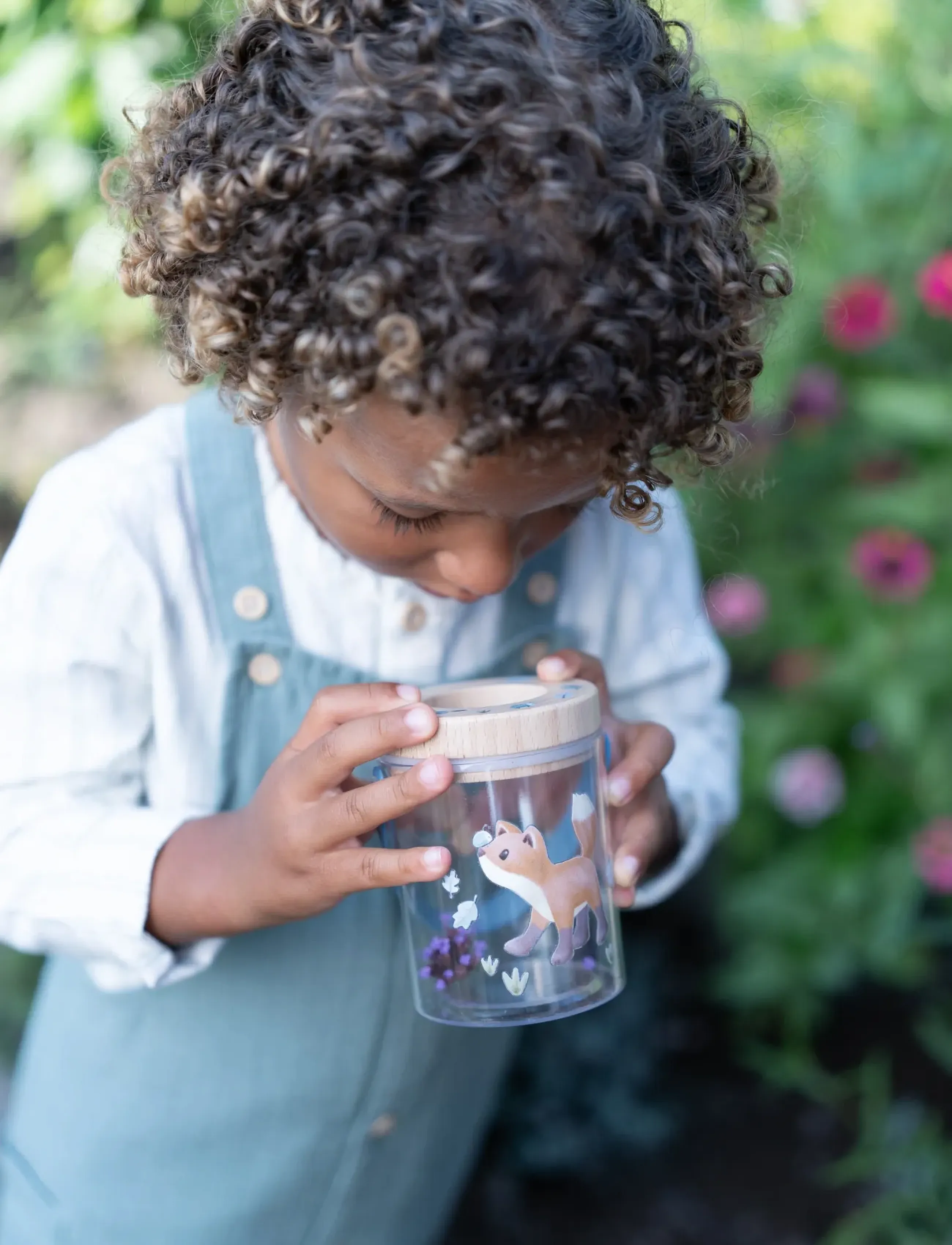 Little Dutch - Insect jar - Forest Friends - eksperimenter og videnskab - blue - 5