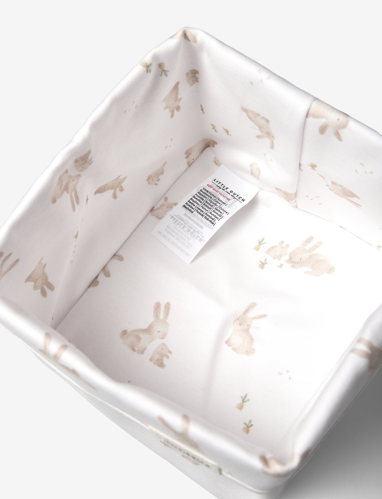 Little Dutch - Little Dutch - Opbevaringskurv, lille Baby Bunny - opbevaringskurve - beige - 3