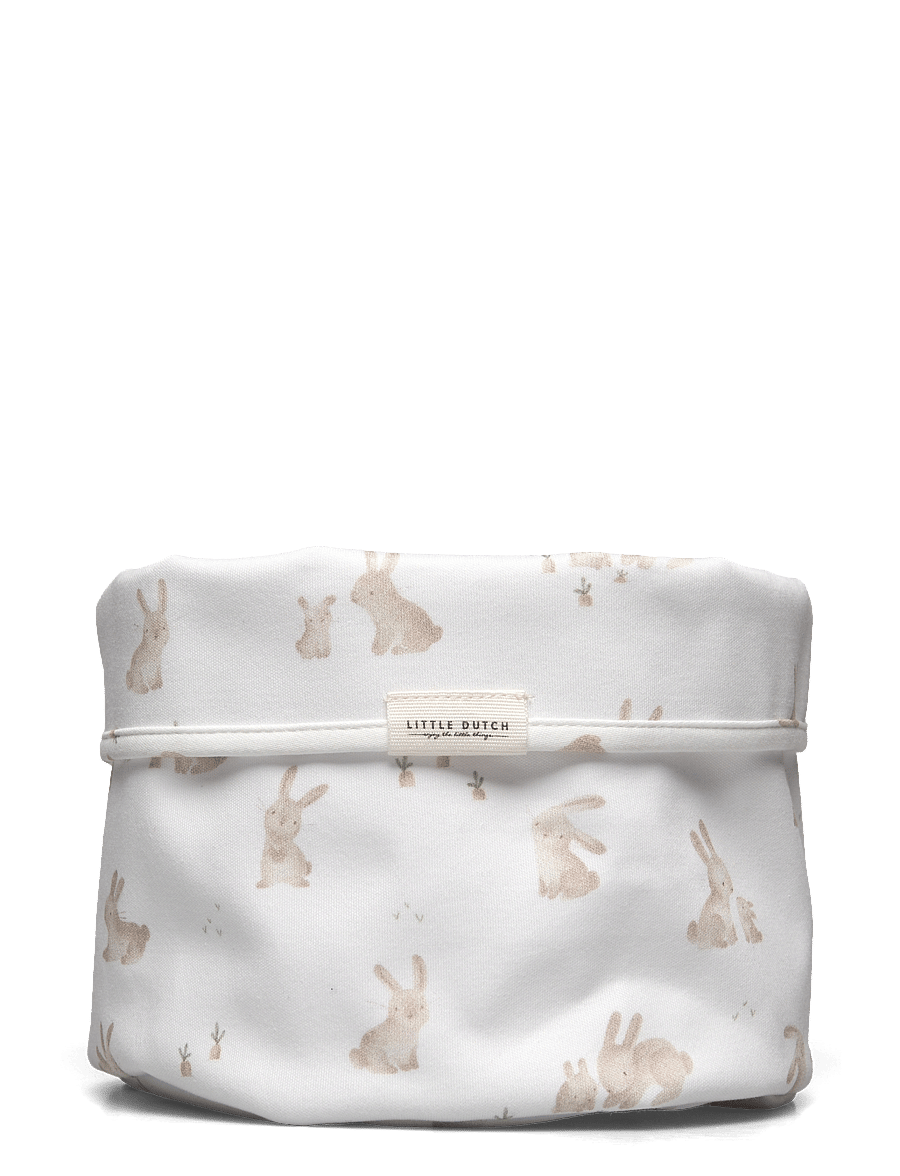 Little Dutch - Little Dutch - Storage basket round Baby Bunny - förvaringskorgar - beige - 0