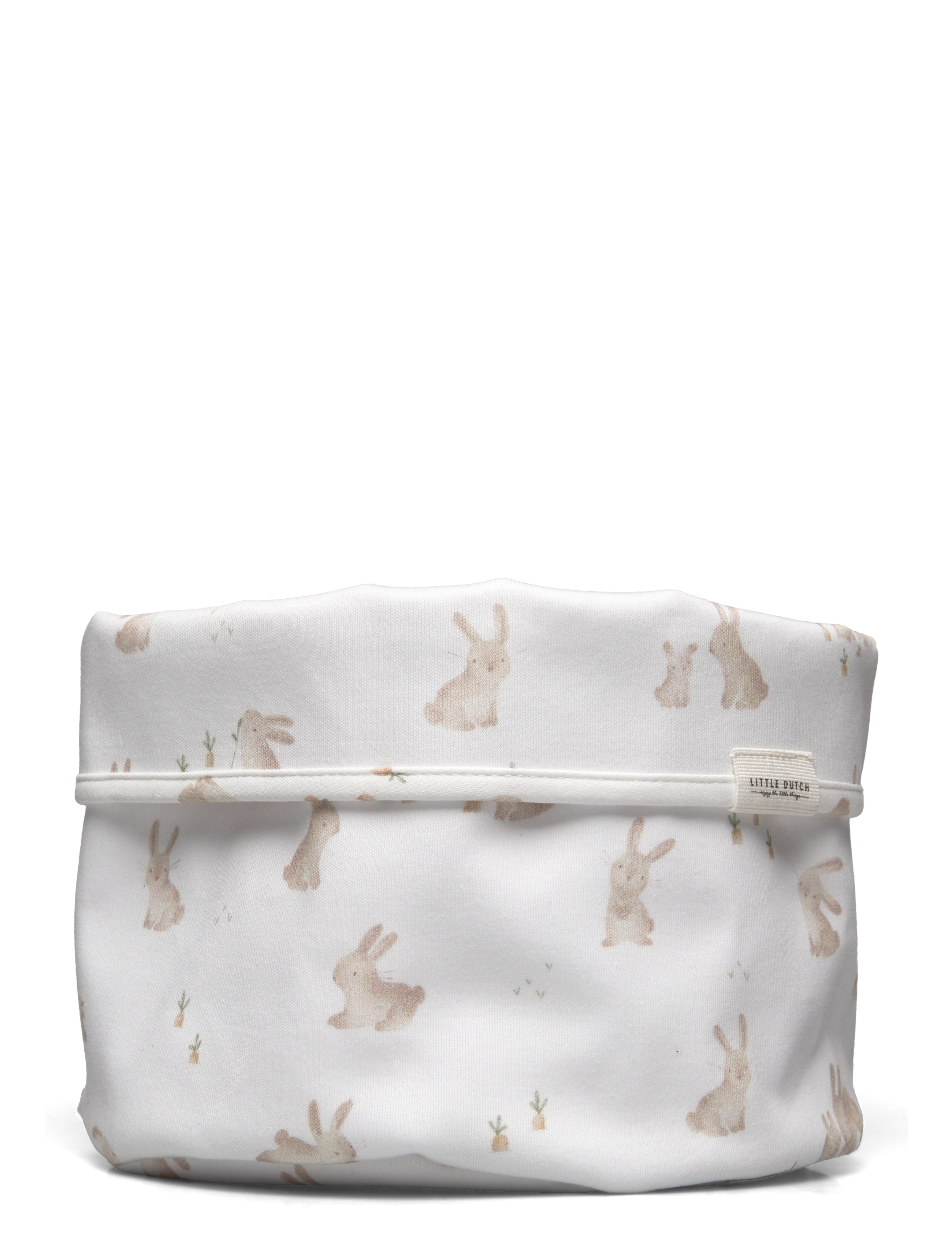 Little Dutch - Little Dutch - Opbevaringskurv, Rund, Baby Bunny - opbevaringskurve - beige - 2