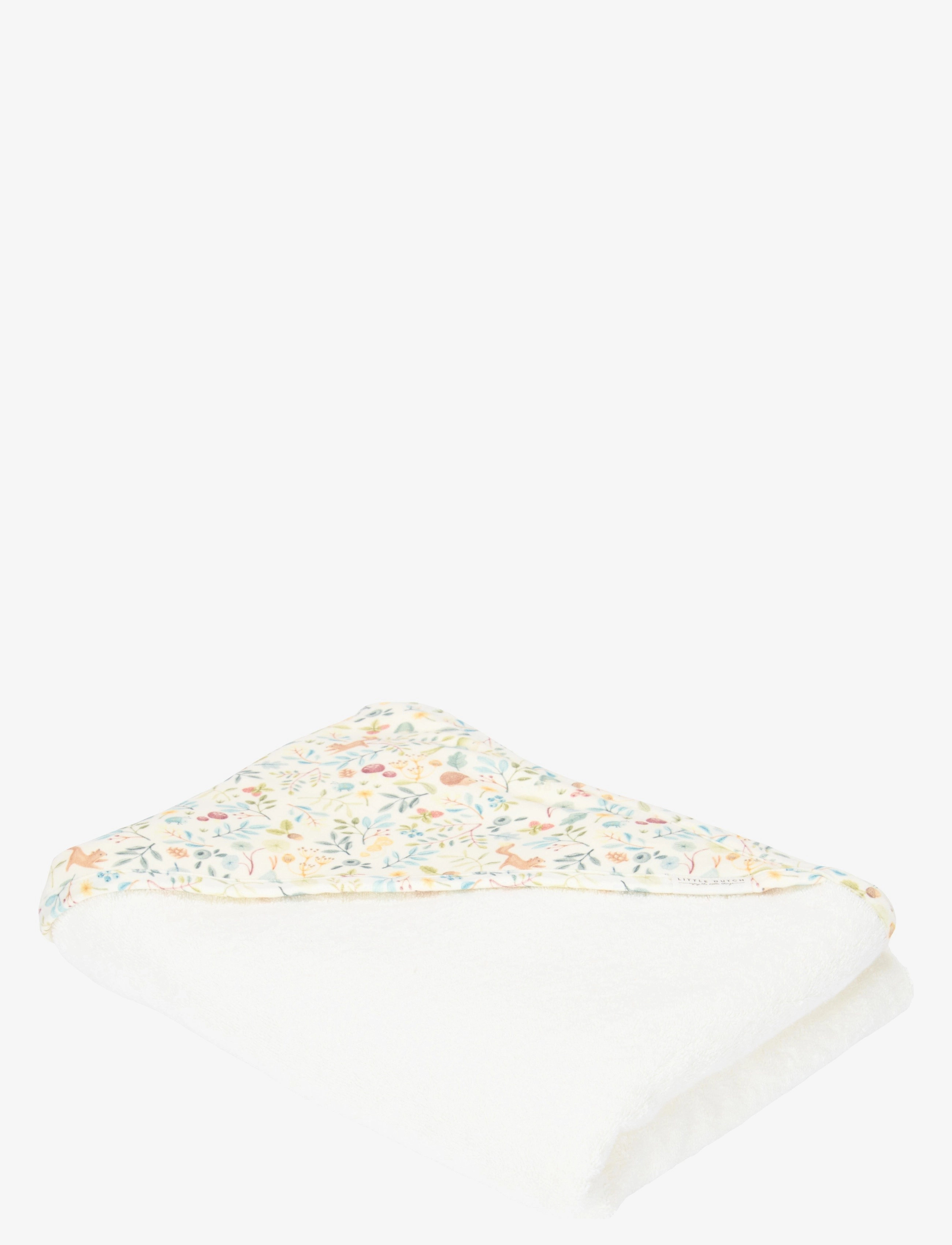 Little Dutch Little Dutch -  Badehåndklæde Forest Wonders - 75x75 cm - Towels - MULTICOLOUR / white