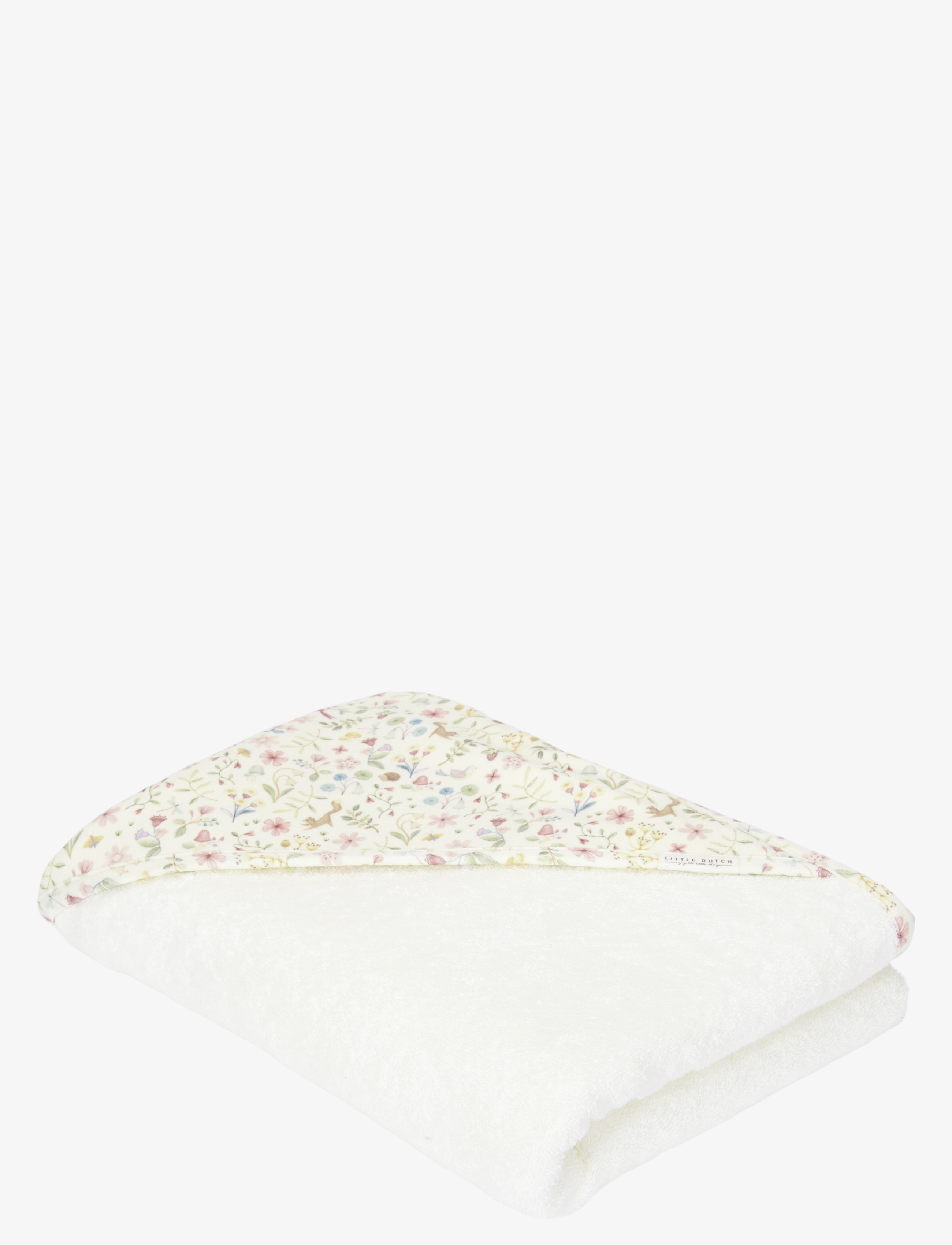 Little Dutch Little Dutch - Hooded towel Fairy Wonders - 75x75 cm - 4 for 3 - MULTICOLOUR / white